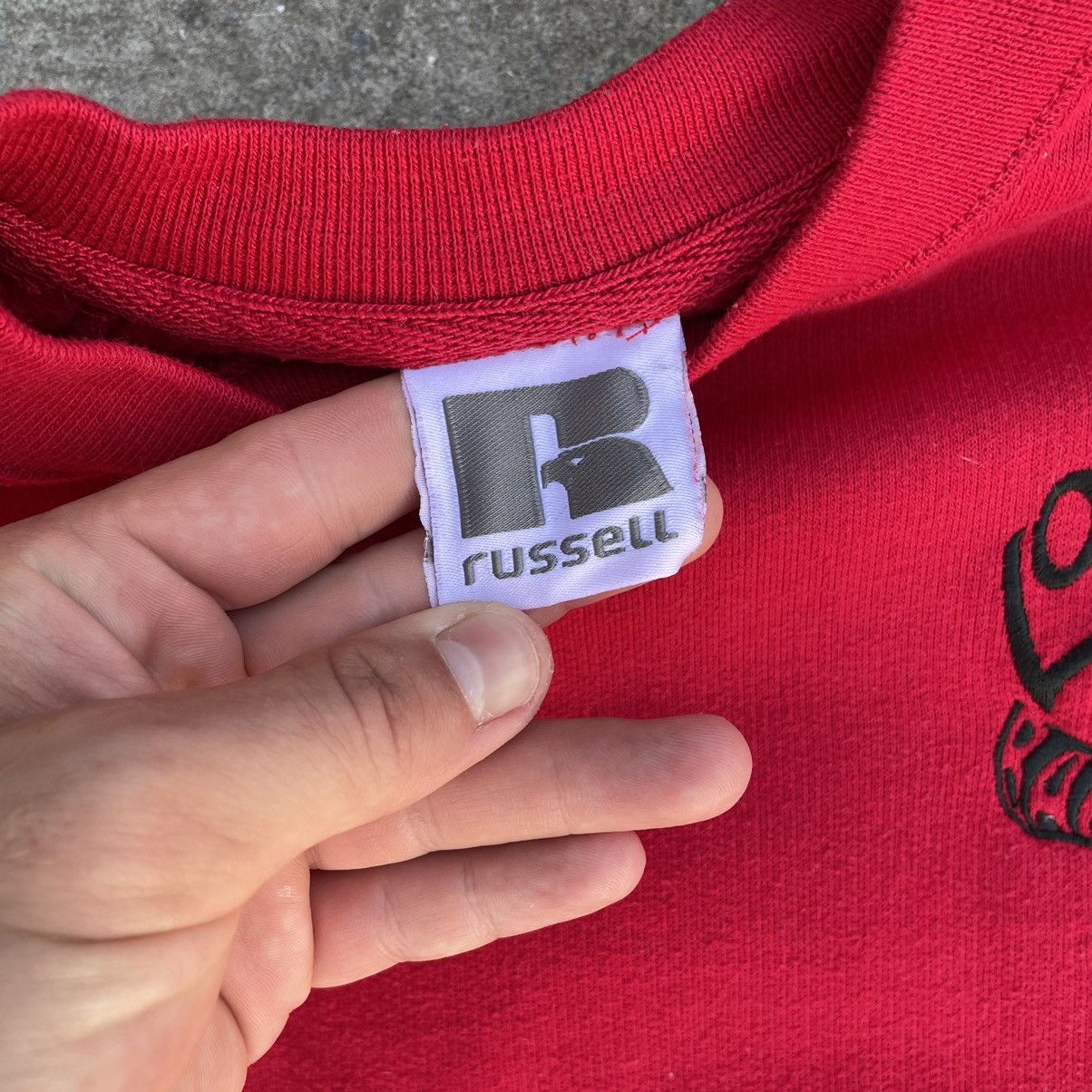 Russell Athletic Vintage Russel Athletic Loui’s Barbers Sweatshirt Y2K 90s Size US L / EU 52-54 / 3 - 8 Thumbnail