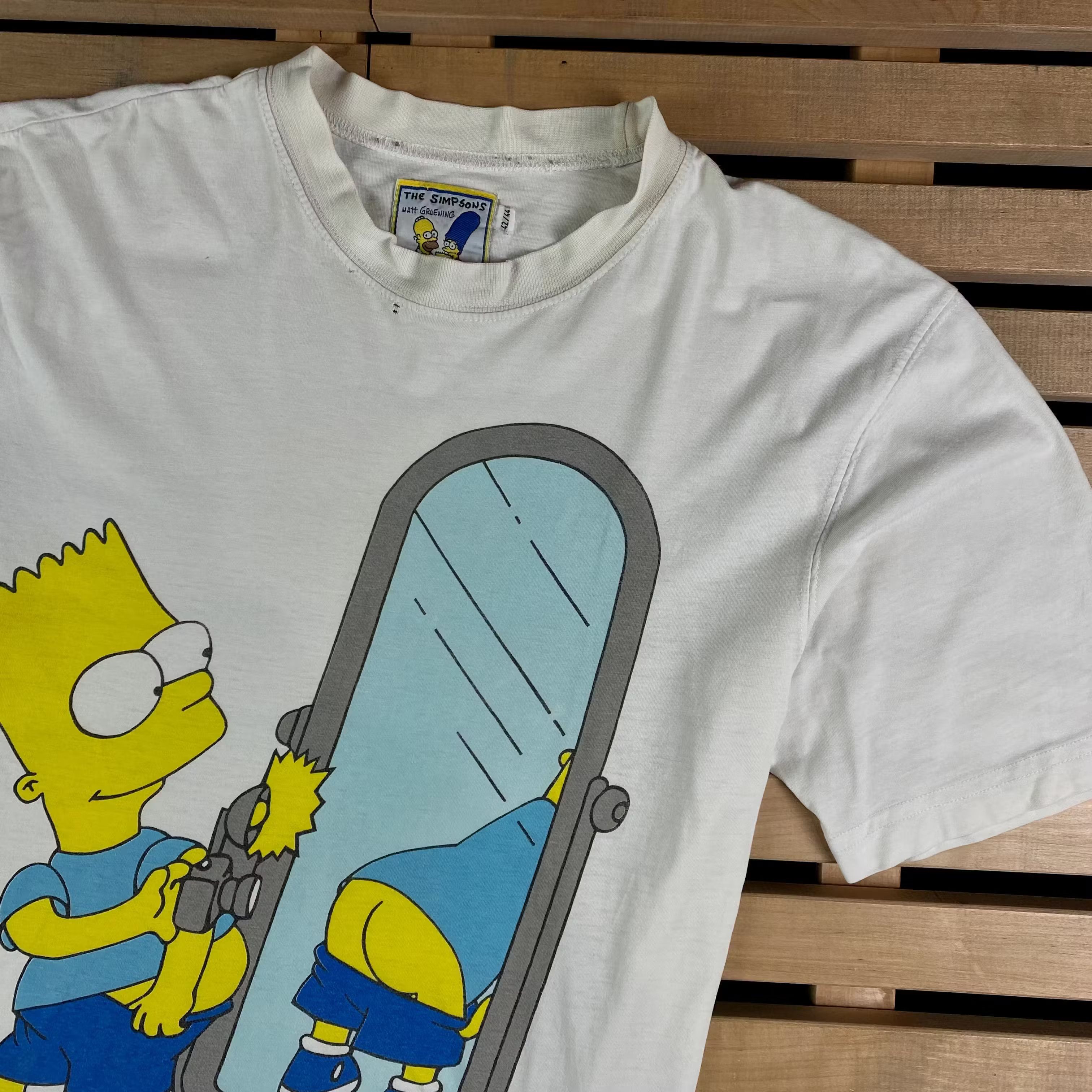 The Simpsons Vintage T Shirt The Simspons 1999 Bart Humor Size M Size US M / EU 48-50 / 2 - 2 Thumbnail