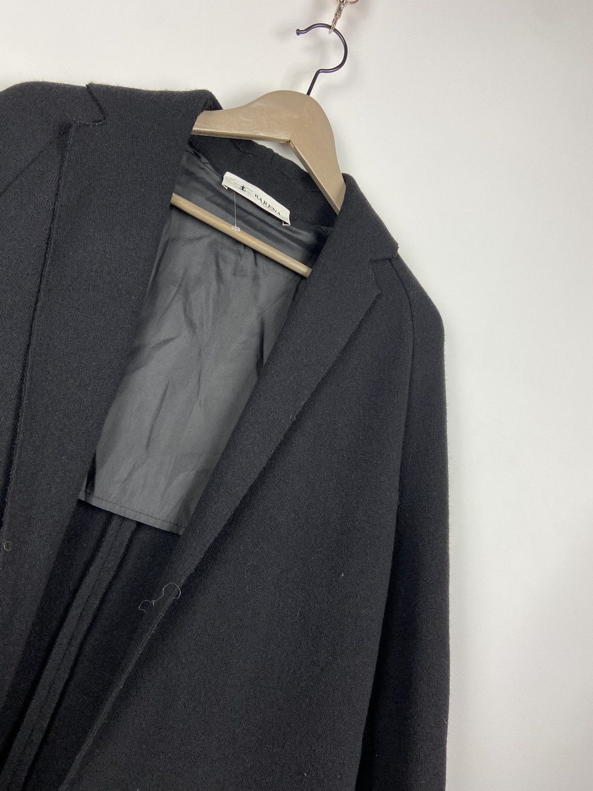 Barena Barena Venezia Black Womens Open Coat Luxury Size S / US 4 / IT 40 - 9 Thumbnail