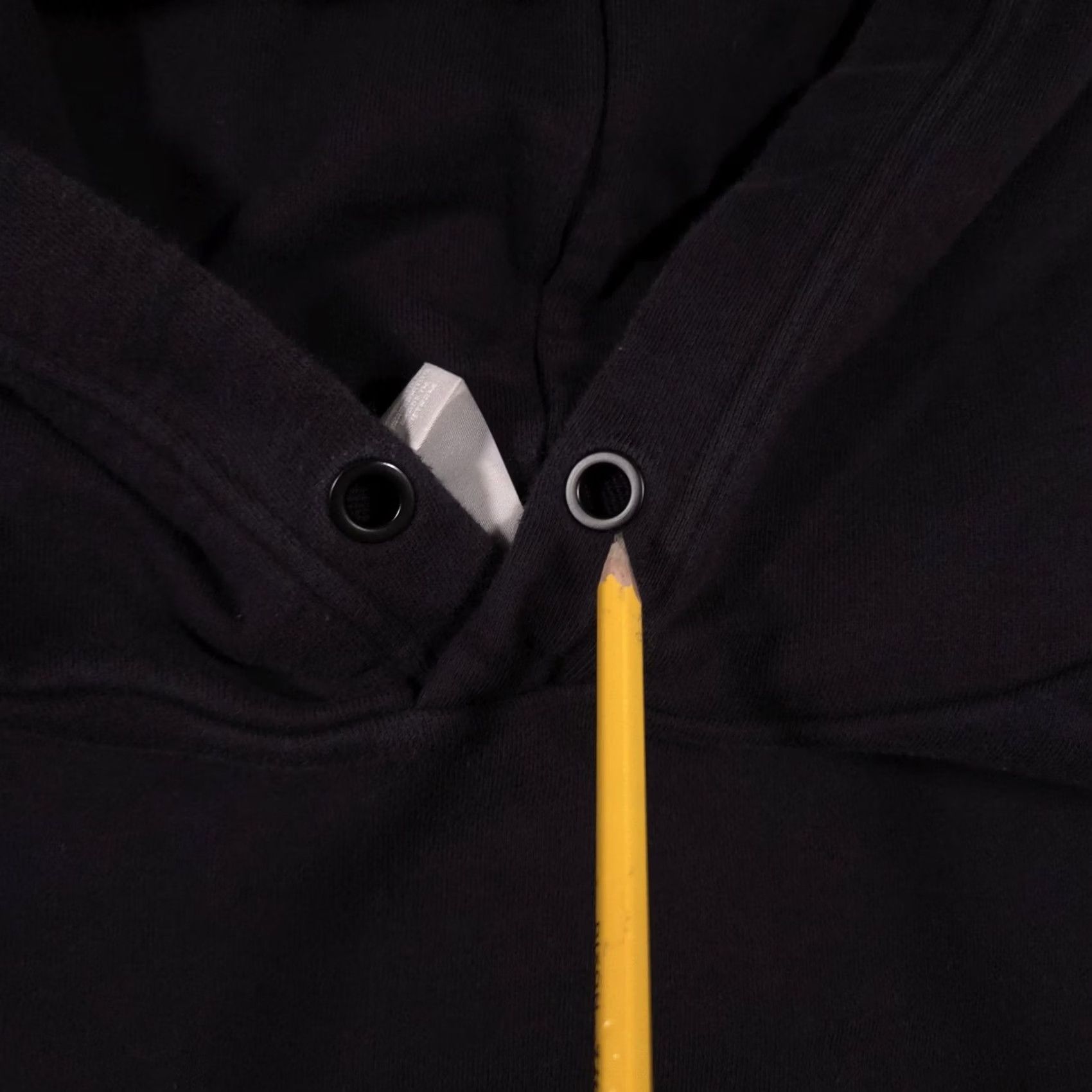 Athleta Athleta Hoodie Womens Medium Black Long Tunic Sweatshirt Side Slit Pullover Size M / US 6-8 / IT 42-44 - 5 Thumbnail