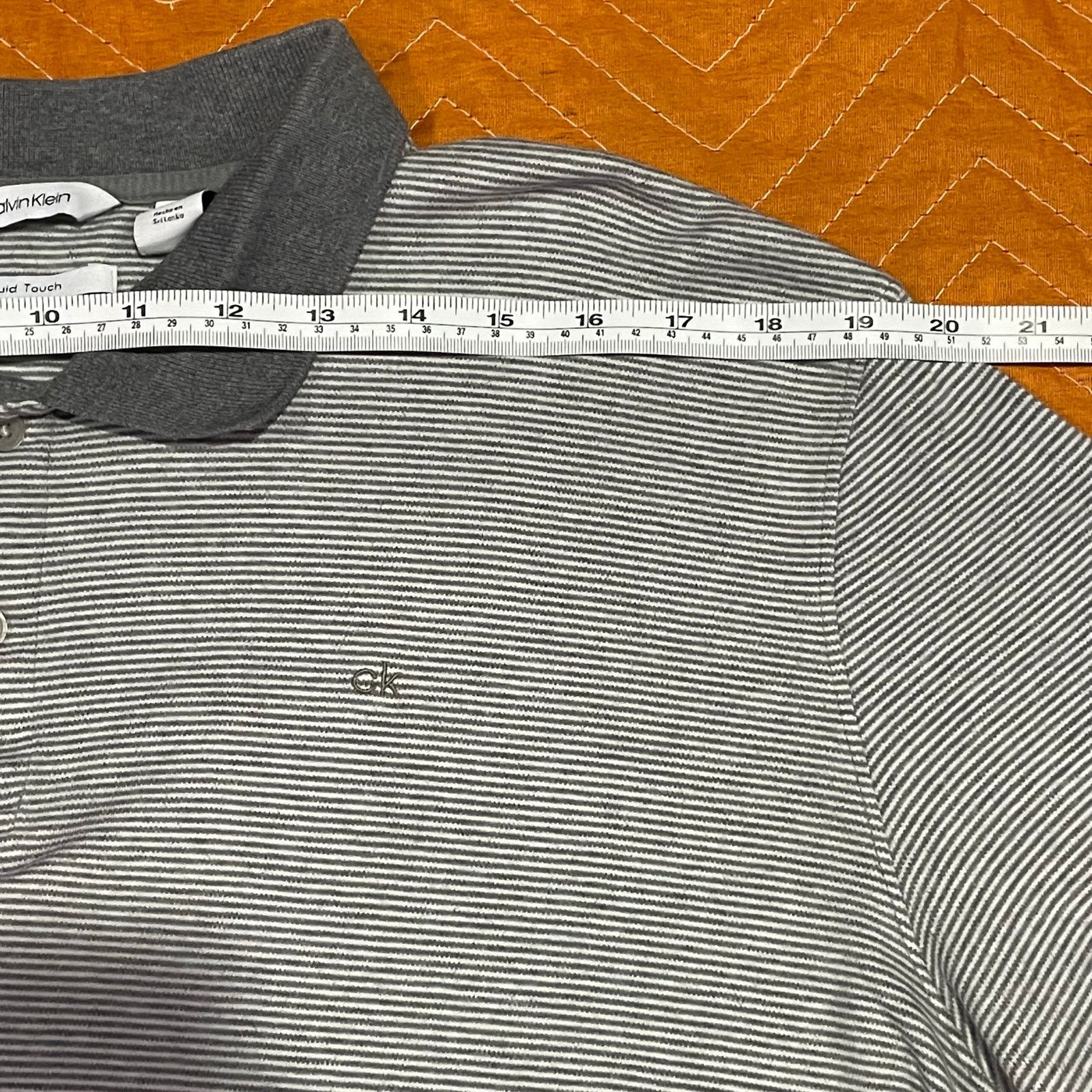 Calvin Klein Calvin klein Liquid Touch Polo Size US L / EU 52-54 / 3 - 4 Thumbnail