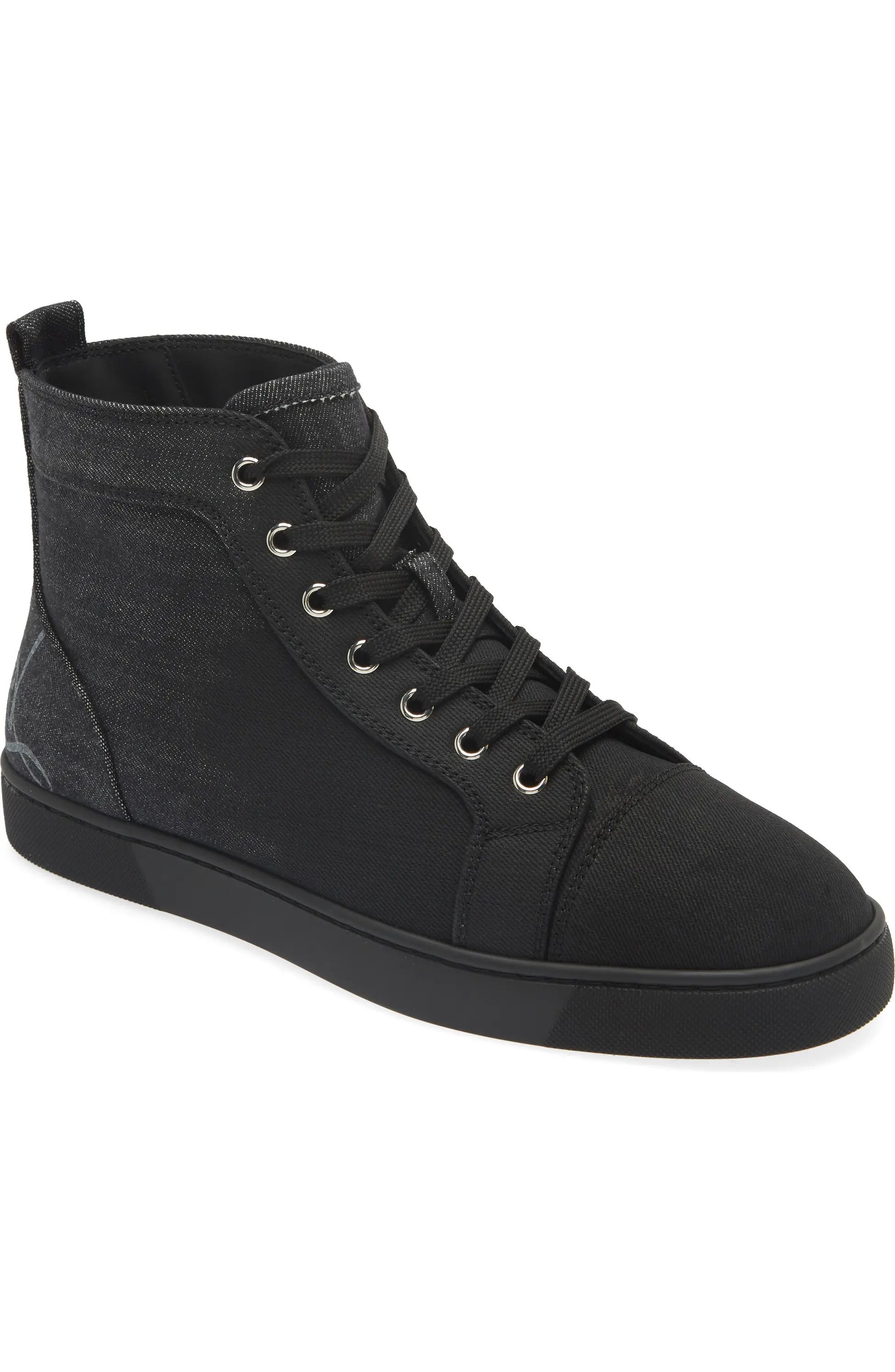 Christian Louboutin o1bcso1str1024 Louise Orlato Flat in Black Size US 12 / EU 45 - 3 Thumbnail