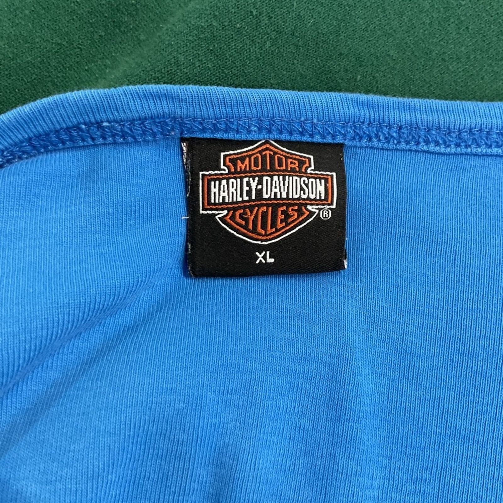 Harley Davidson Vintage Harley Davidson Melbourne, FL Tie-Dye T-Shirt Size XL / US 12-14 / IT 48-50 - 3 Thumbnail