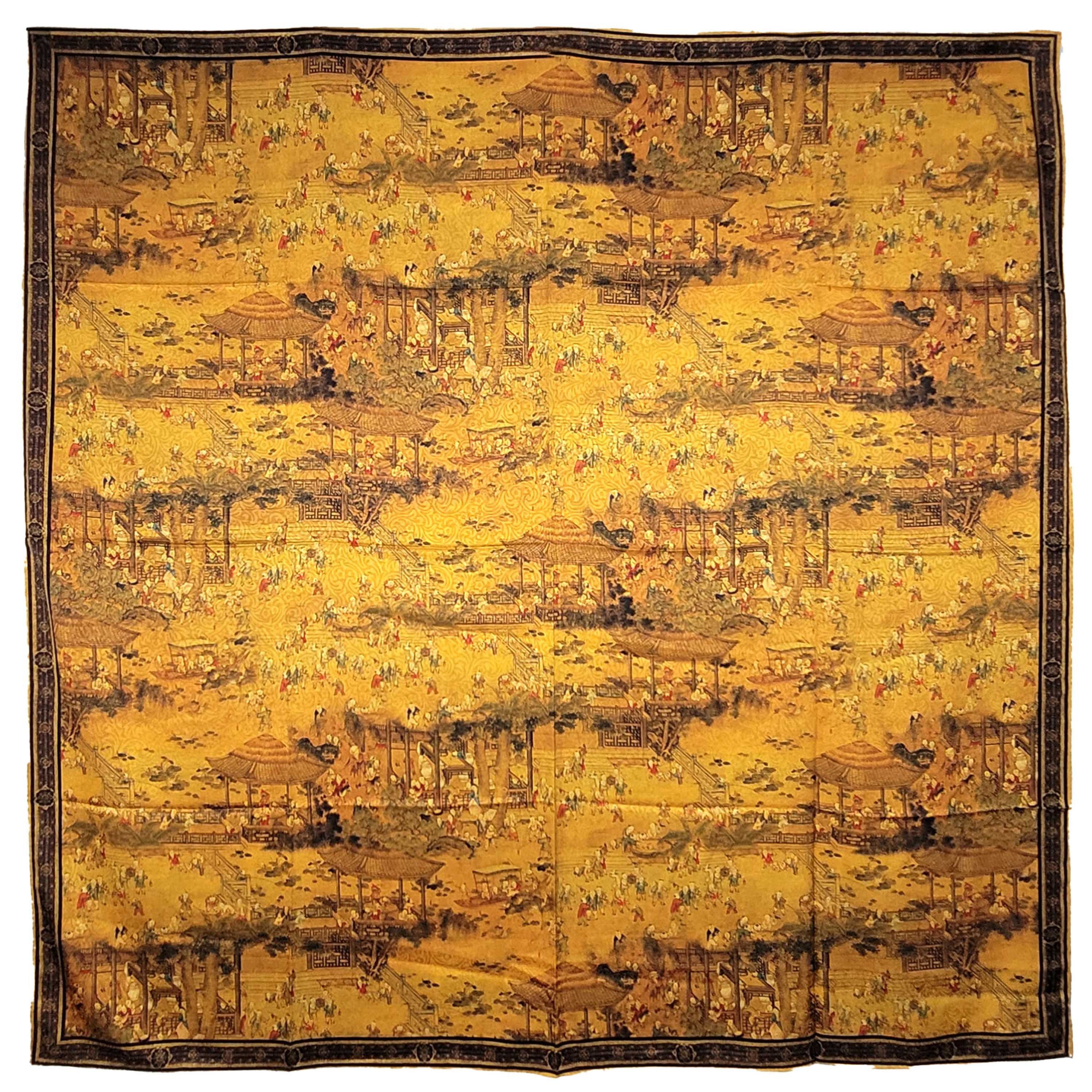 Other NWT Double Sided Silk Scarf 52"x52" Large Square Wrap 3222 Size ONE SIZE - 2 Thumbnail