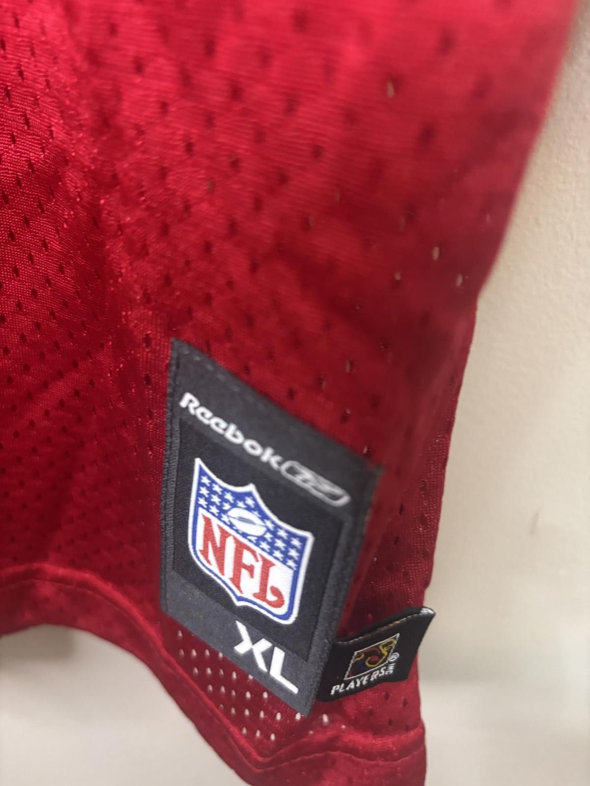 Reebok Michael Vick Atlanta Falcons Jersey - Red - Size XL Youth Size ONE SIZE - 3 Thumbnail