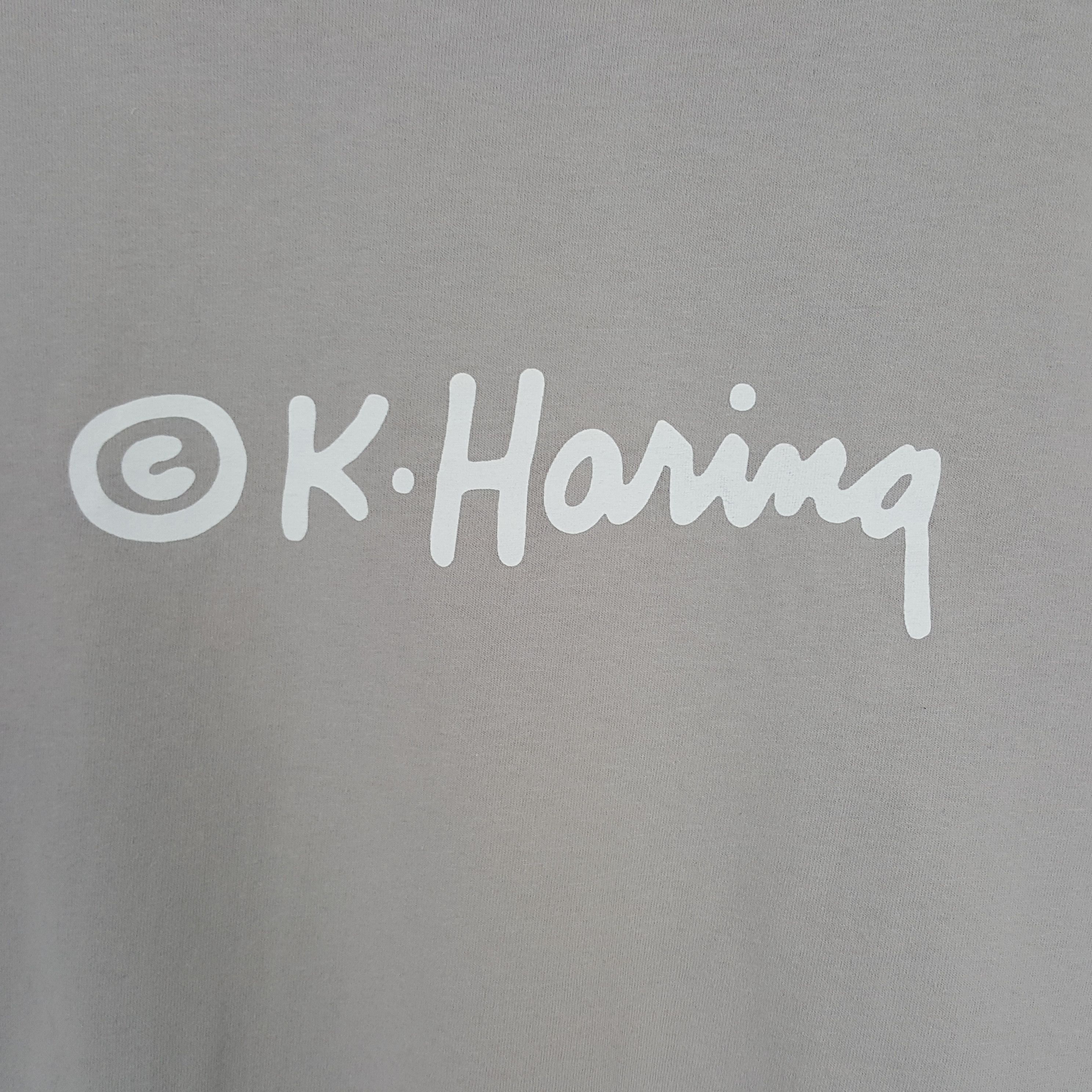 Japanese Brand × Keith Haring × Vintage Vintage Keith Haring American Artists Tshirt Size US L / EU 52-54 / 3 - 4 Thumbnail