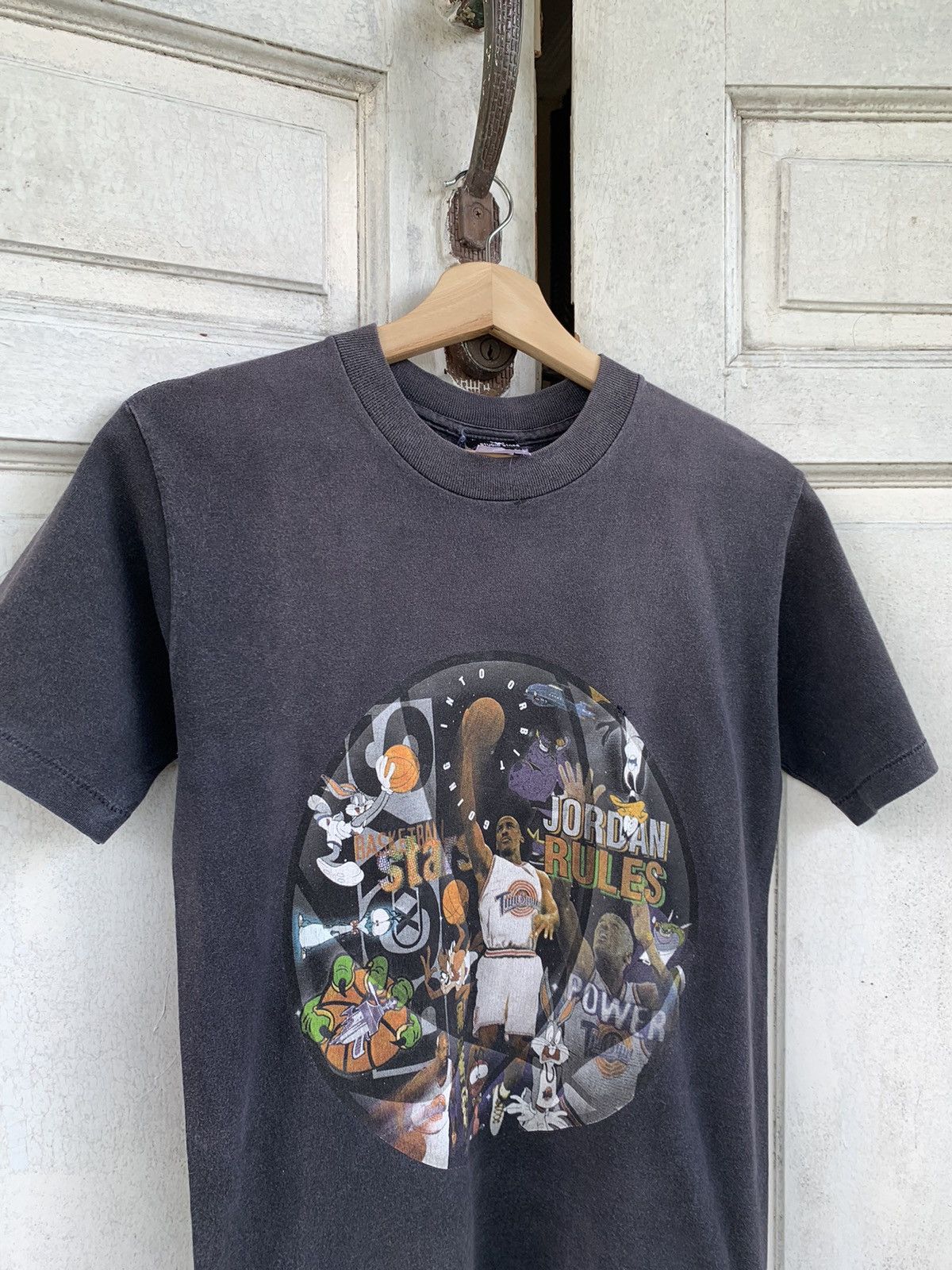 Warner Bros Beautiful Faded Small Vintage Nike Space Jam Looney Toons Size US XS / EU 42 / 0 - 3 Thumbnail