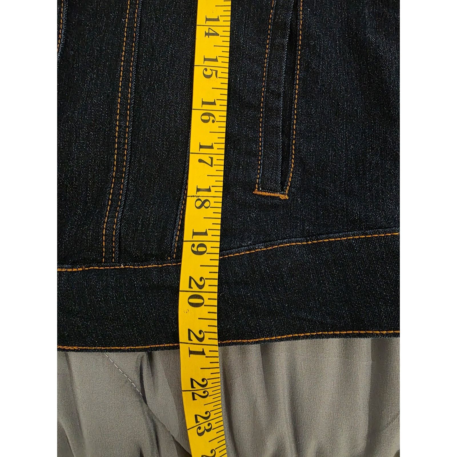 Other Ling's Fashion Jeans USA Women's size Medium Dark Denim "rip Size M / US 6-8 / IT 42-44 - 3 Thumbnail