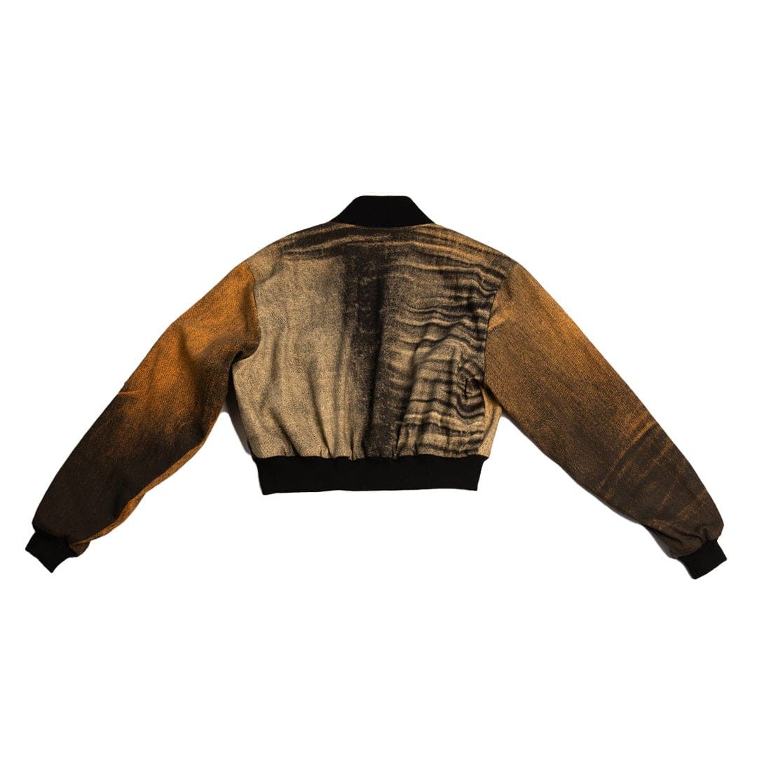 Barneys New York 'ROLL THE DICE' CROPPED BOMBER JACKET Size M / US 6-8 / IT 42-44 - 3 Thumbnail