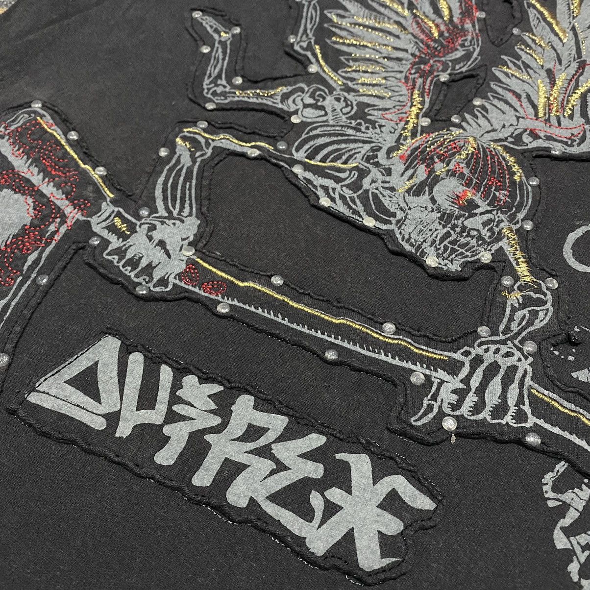 Avirex × Vintage Vintage Y2K Avirex Grim Reaper Size US XXL / EU 58 / 5 - 5 Thumbnail