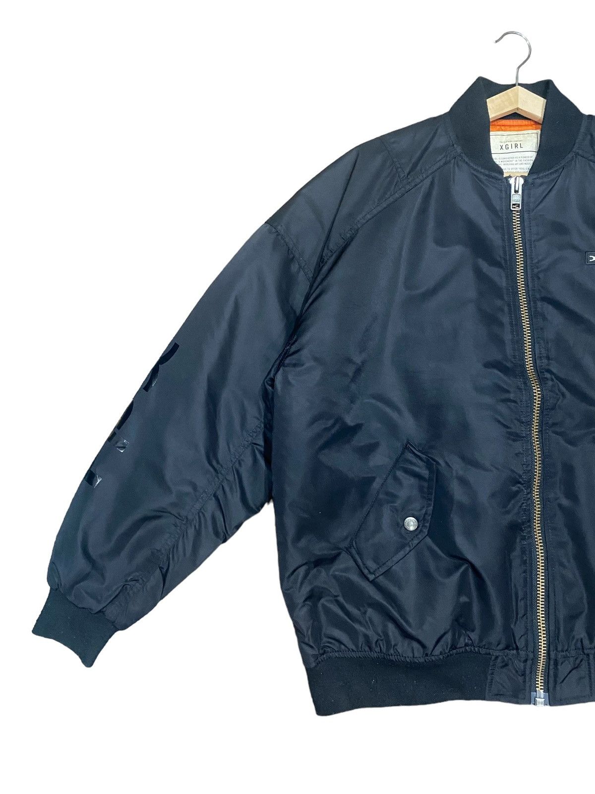 Other X-GIRL Type MA-1 Bomber Jacket Size US L / EU 52-54 / 3 - 3 Thumbnail