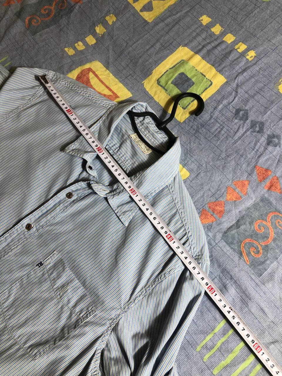 Polo Ralph Lauren × Ralph Lauren × Vintage Polo Ralph Lauren Vintage Mens Long Sleeve Striped Shirt Size US XL / EU 56 / 4 - 14 Thumbnail