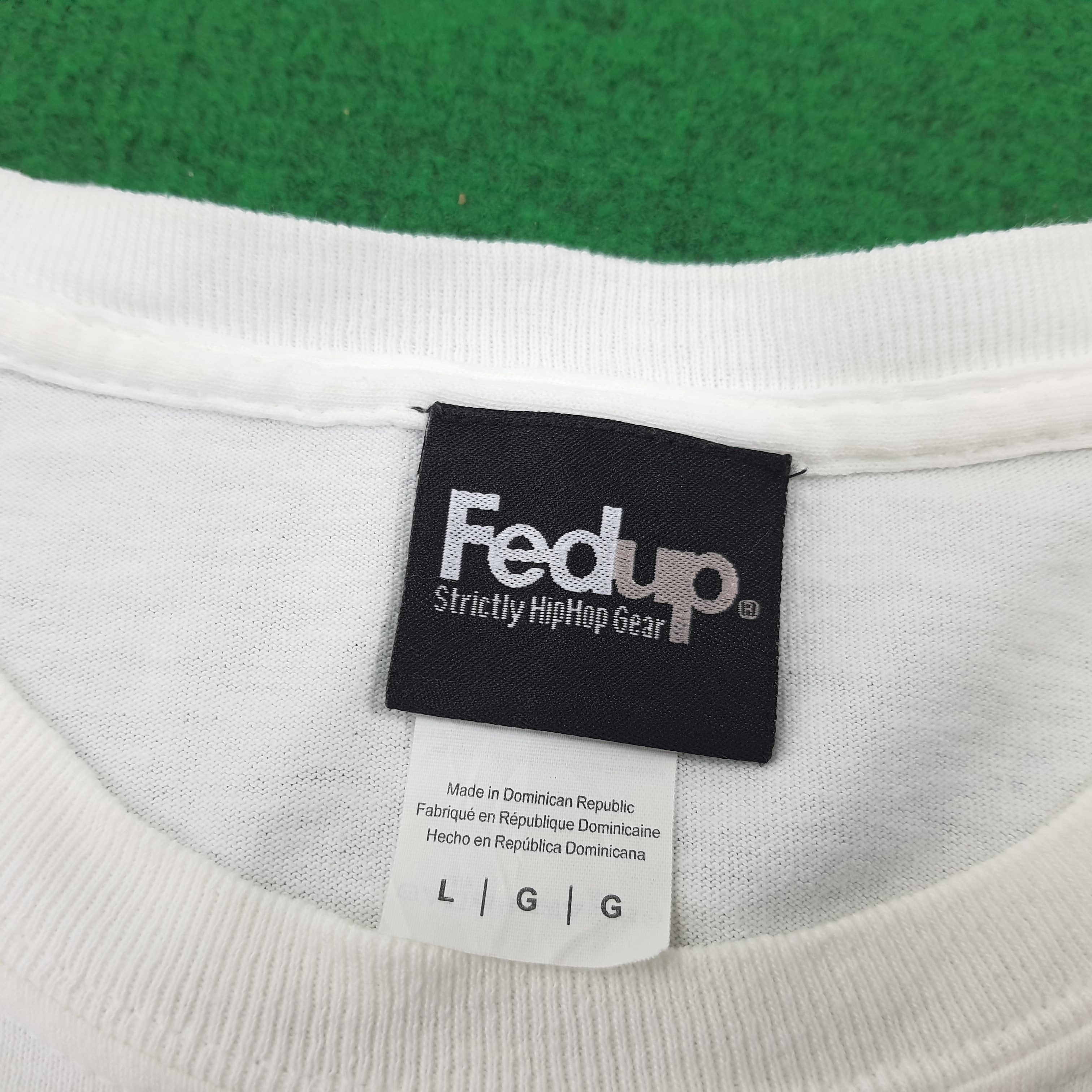 Vintage Vintage FedUp Bullshit Parody FedEx Delivery Tshirt Size US L / EU 52-54 / 3 - 4 Thumbnail