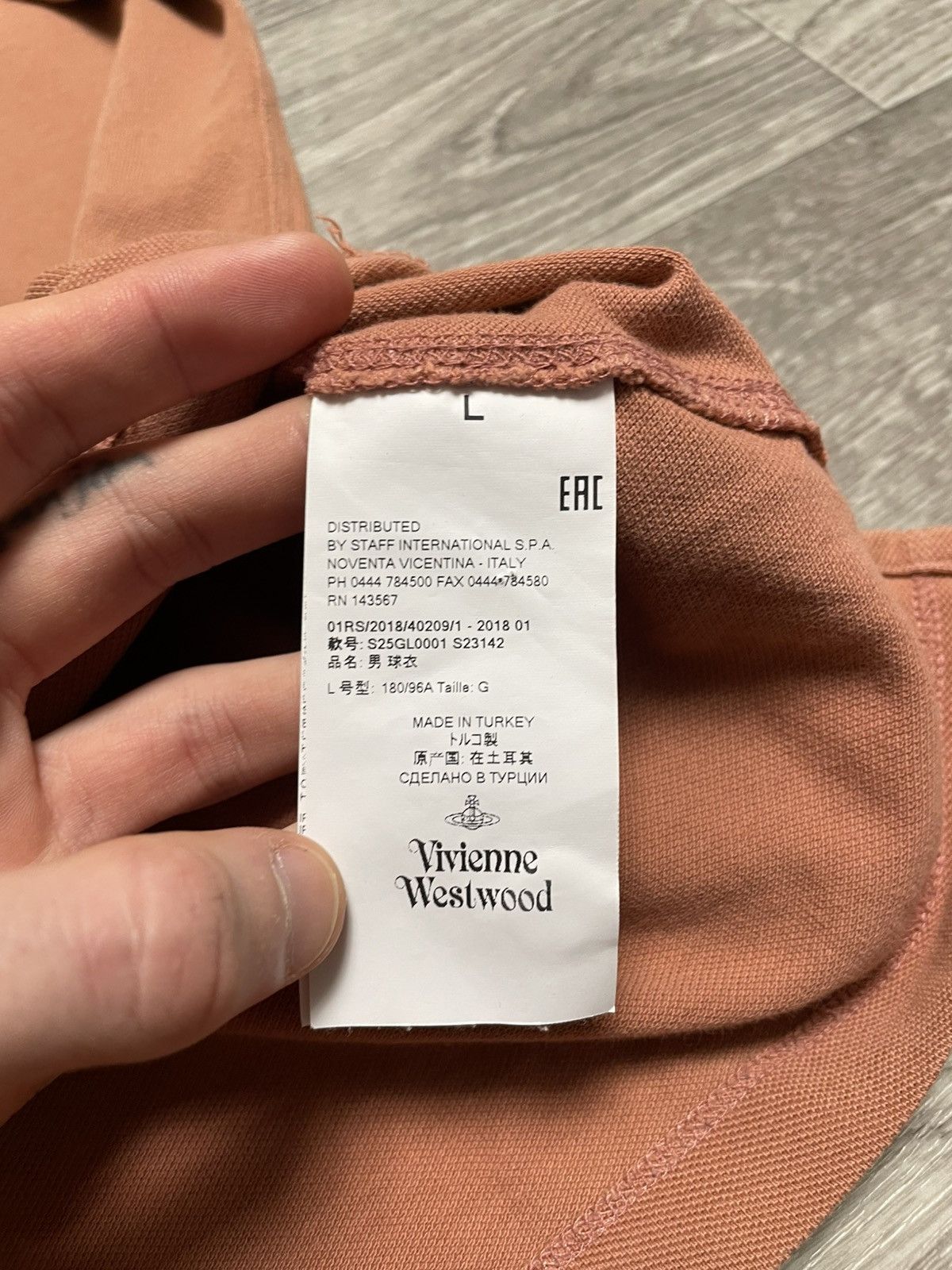 Vivienne Westwood Vivienne Westwood Orb Logo Polo Shirt Size US L / EU 52-54 / 3 - 14 Thumbnail