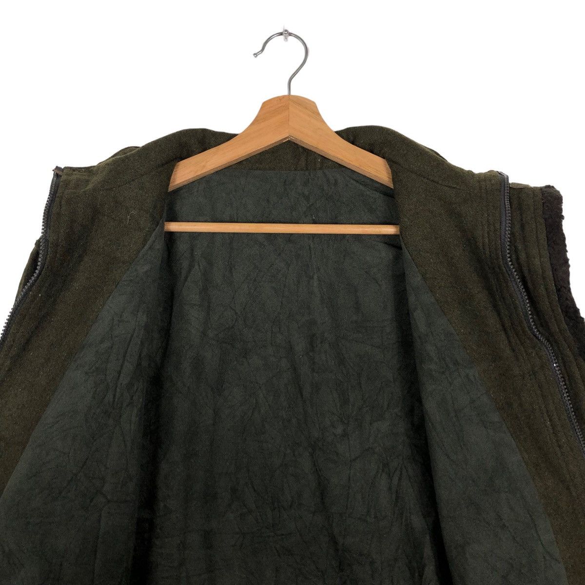Japanese Brand 🔥90’s WOOL JACKET OVER SIZED IN THE ATTIC PUNK DESIGN Size US M / EU 48-50 / 2 - 11 Thumbnail
