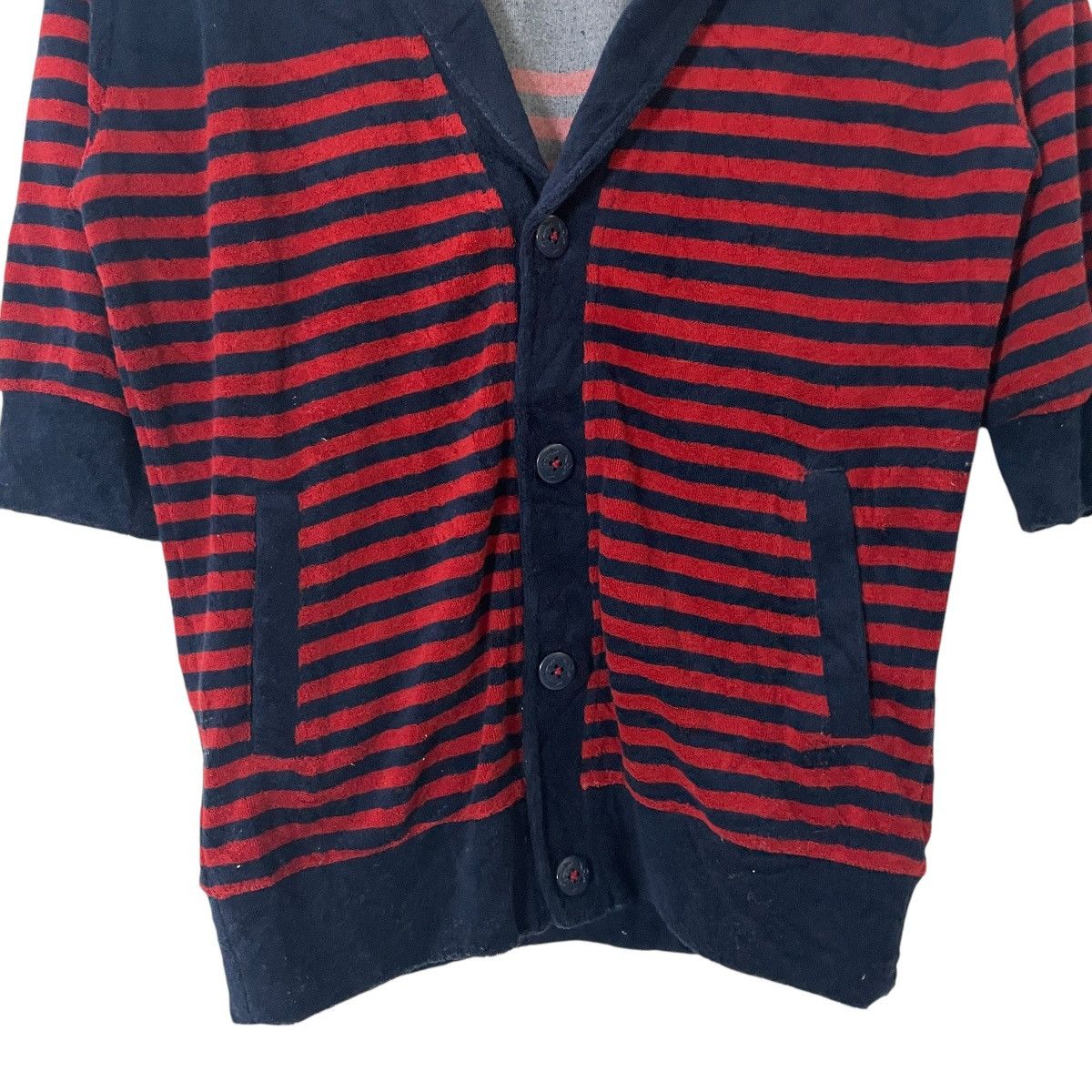 Japanese Brand Vintage Sematic Design Cardingan Size L / US 10 / IT 46 - 2 Thumbnail