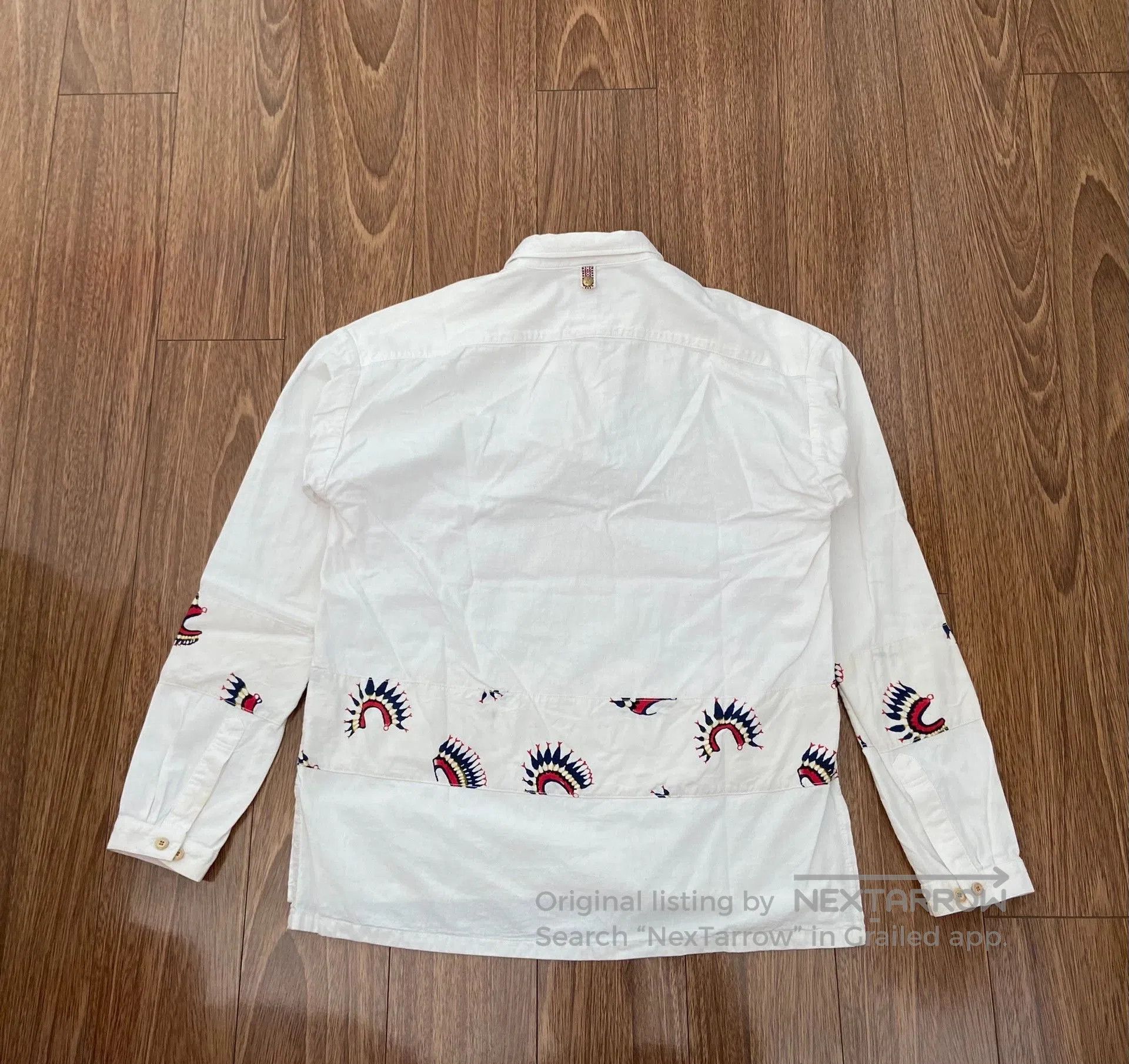 Visvim visvim kerchief border tunic shirt. Size US S / EU 44-46 / 1 - 2 Thumbnail