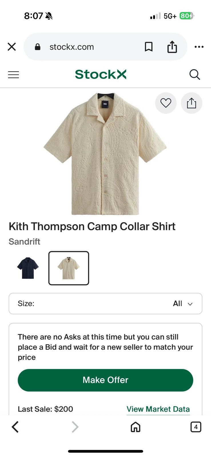 Kith Kith Shirt Size US L / EU 52-54 / 3 - 1 Thumbnail
