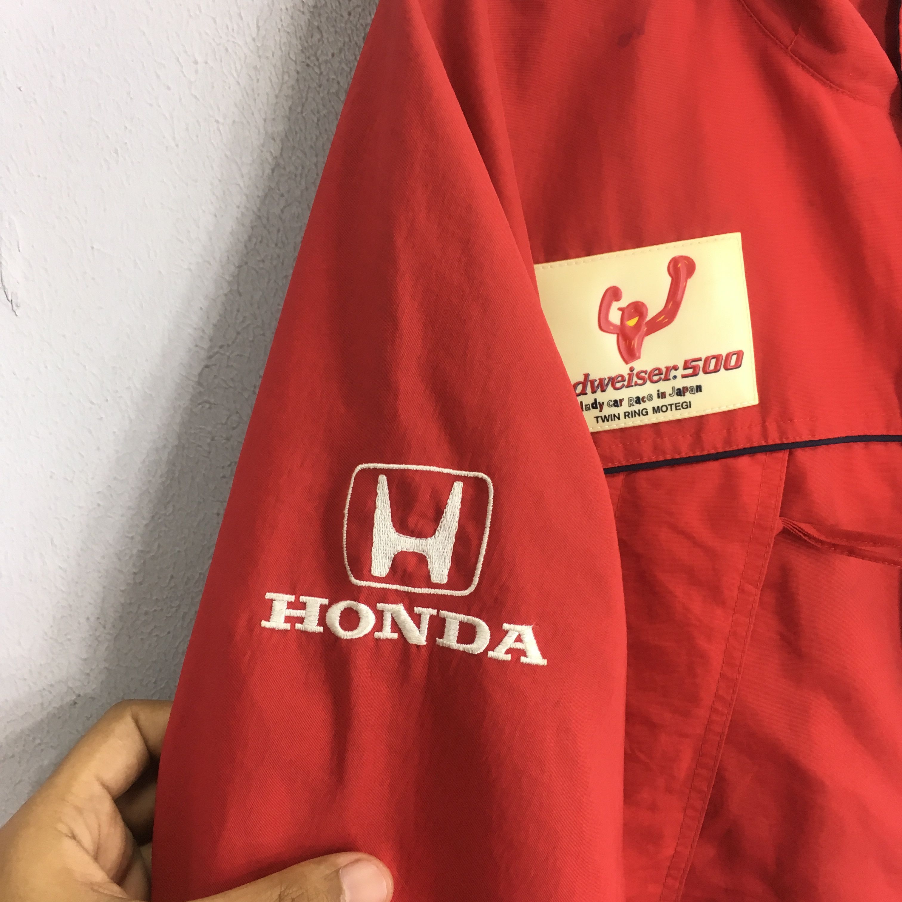 Honda Vintage 90's Honda Racing Team Motorsport Jacket Size US L / EU 52-54 / 3 - 7 Thumbnail
