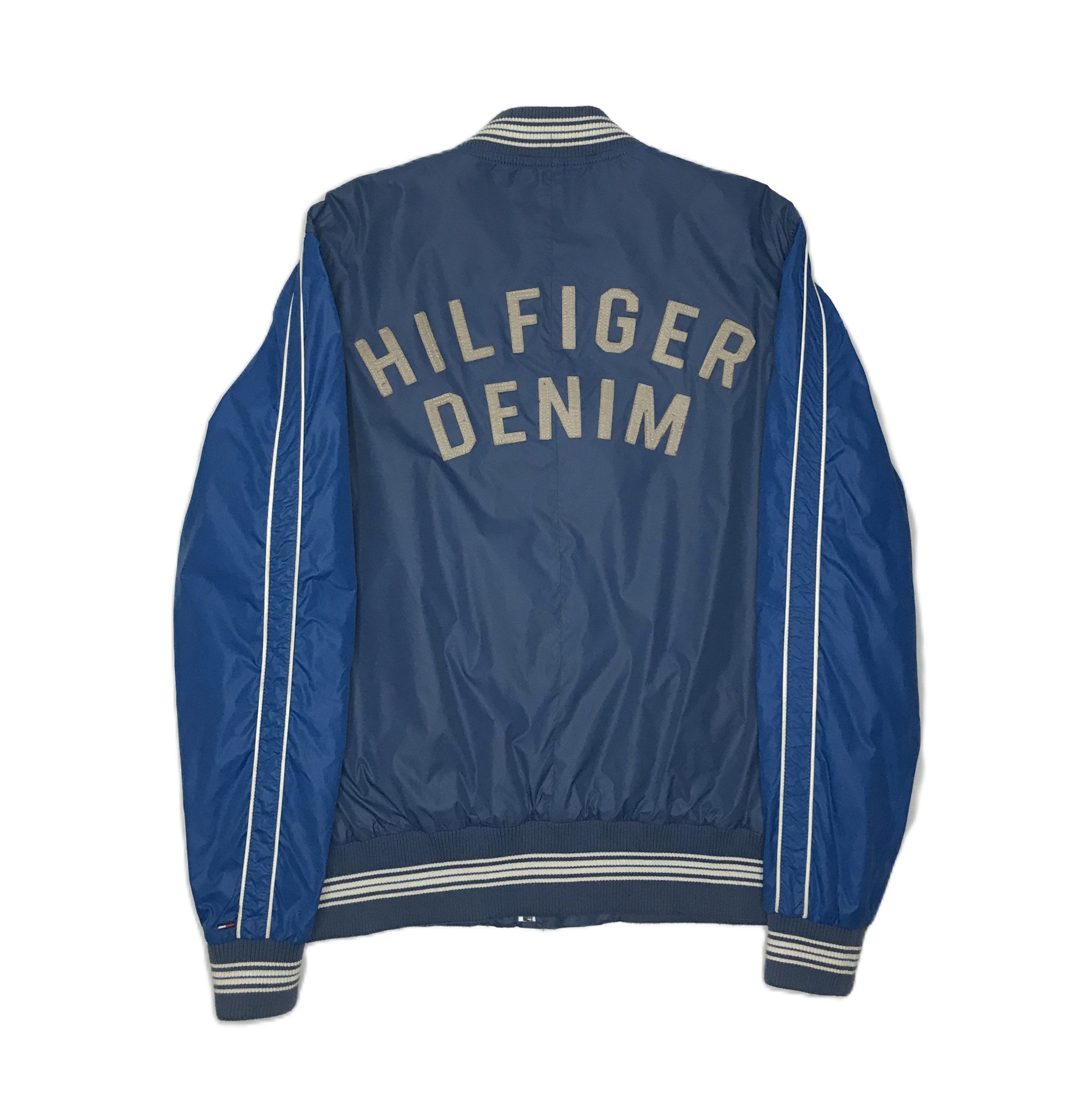 Tommy Hilfiger Tommy Hilfiger Mens Baseball Jacket Sz M New York USA Size US L / EU 52-54 / 3 - 2 Thumbnail