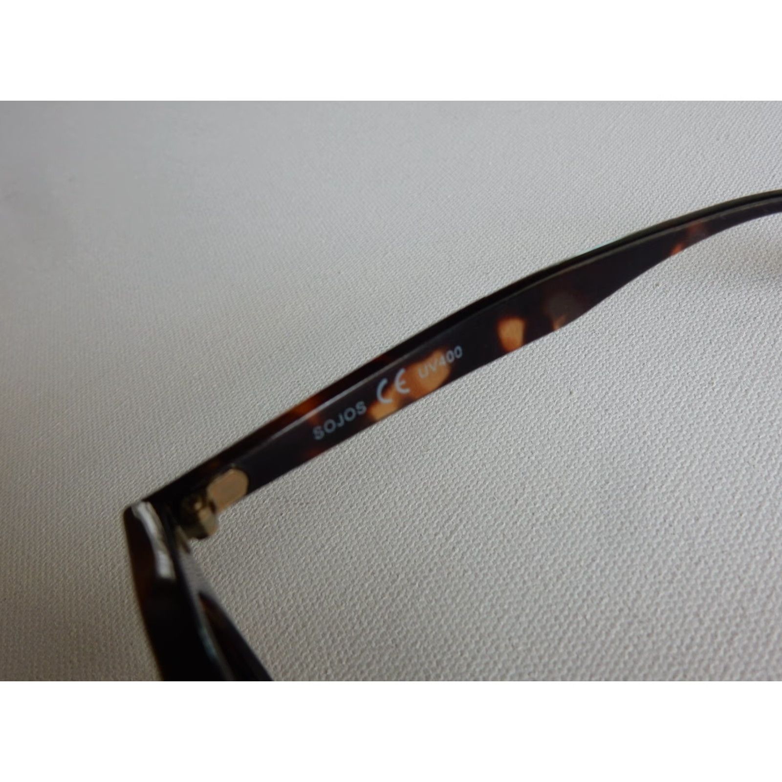 Vintage VINTAGE Sojos Sunglasses Women Adult Brown Green 50mm UV Protection 1980s Size ONE SIZE - 5 Thumbnail
