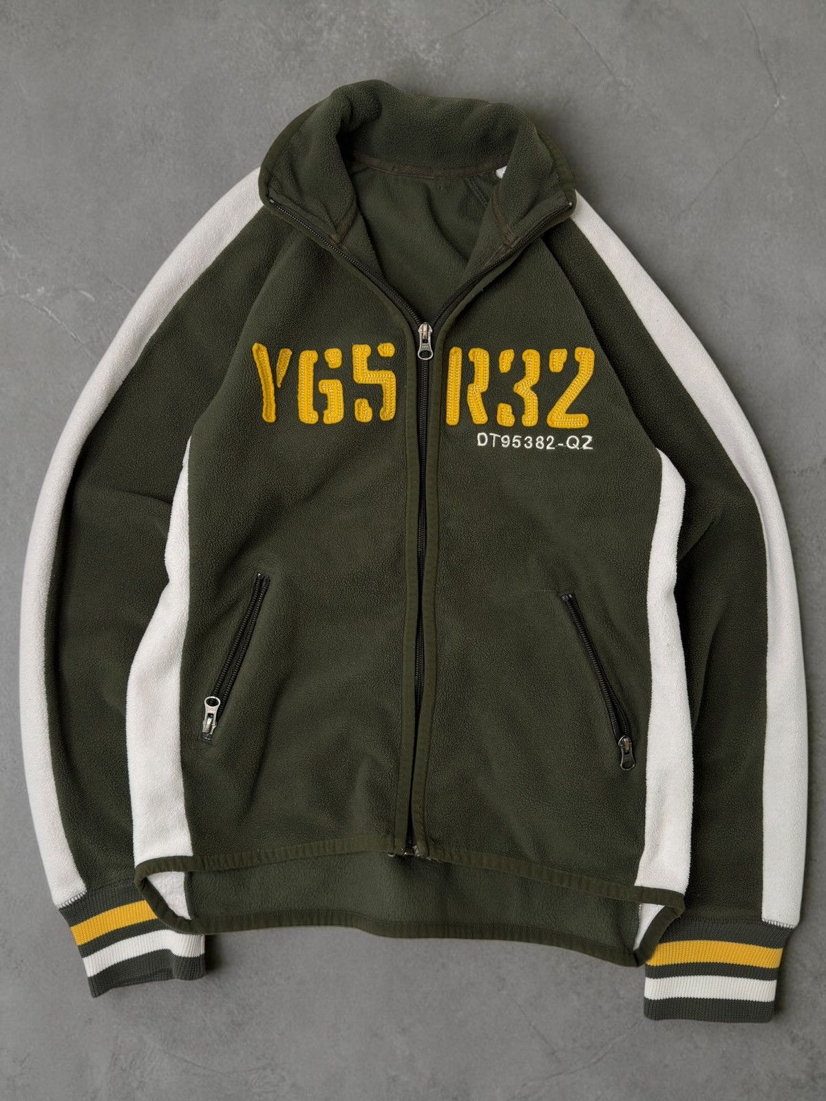 Vintage Vintage Khaki fleece swag y2k if6was9 lgb drip skater sk8 Size US S / EU 44-46 / 1 - 1 Thumbnail