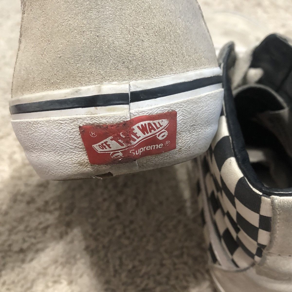 Supreme × Vans Supreme x Vans FTW Fuck the World Sk8-Hi Worn Size US 12 / EU 45 - 5 Thumbnail