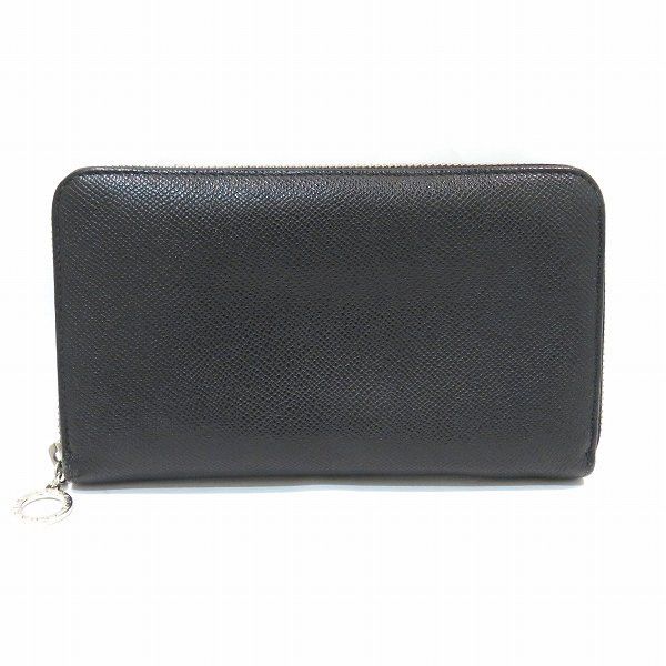 Bvlgari Bvlgari Bvlgari Grain Leather Zip Around Wallet 36933 Leather Long Wallet 36933 Size ONE SIZE - 1 Thumbnail