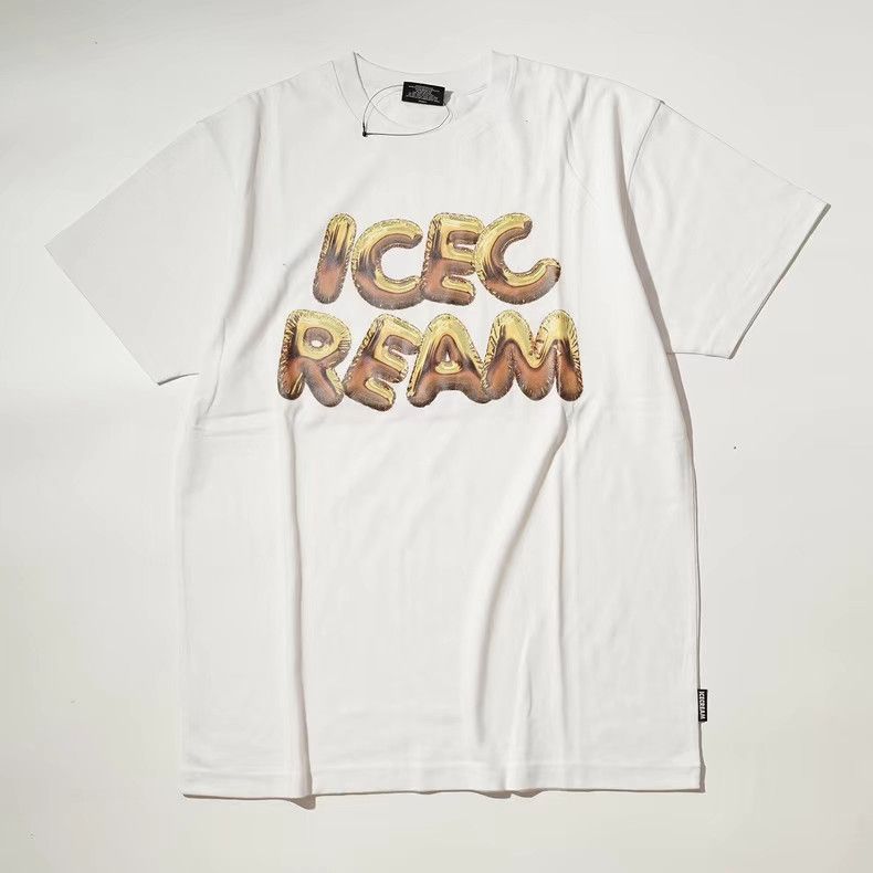 Billionaire Boys Club ICECREAM Flying Dog Balloon Bubble Font Short Sleeve T-Shirt Size US L / EU 52-54 / 3 - 1 Thumbnail