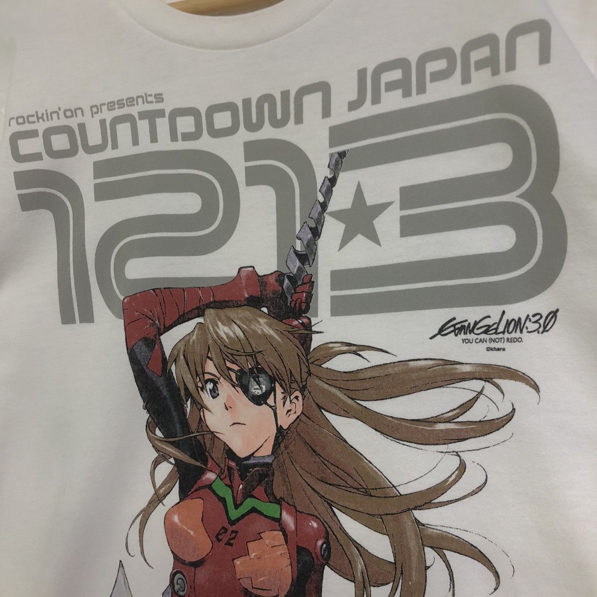 Anime Evangelion Asuka Langley Soryu X Rockin’on Japan Concert Tee Size US M / EU 48-50 / 2 - 5 Thumbnail