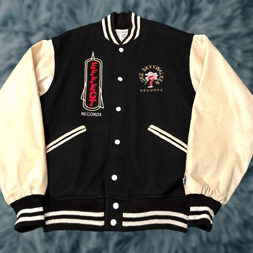 VINTAGE 2 Live Crew Felco Varsity Jacket USA 80s 90s Hip Hop Men's