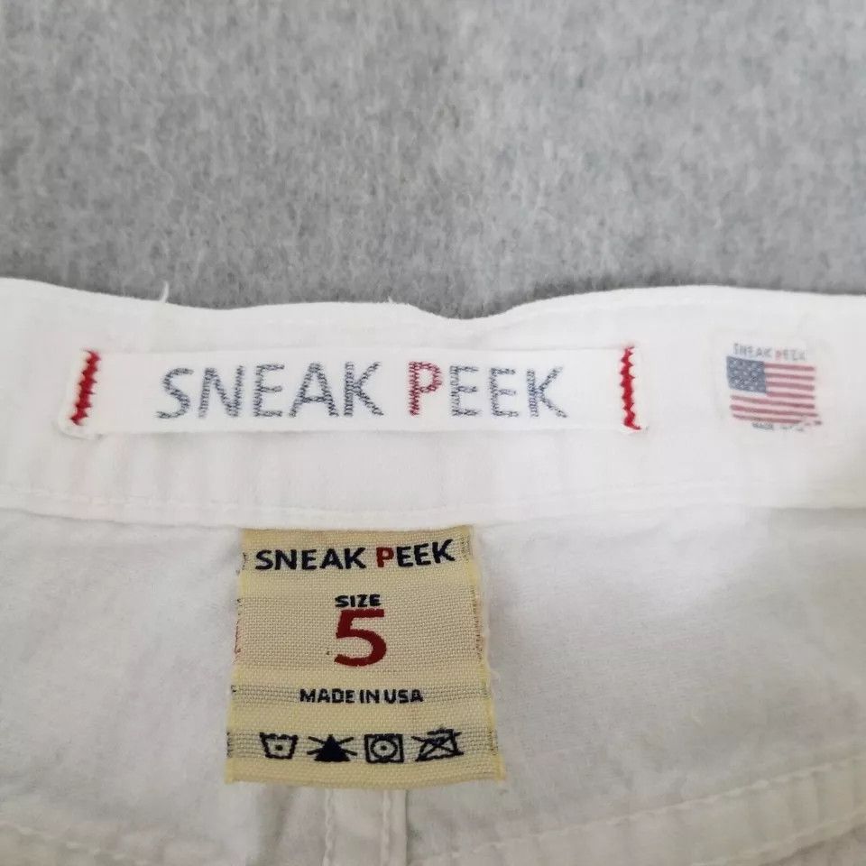 Other Sneak Peek Jeans Womens 5 Denim Distressed Mid Rise 31x27 Size 31" - 5 Thumbnail
