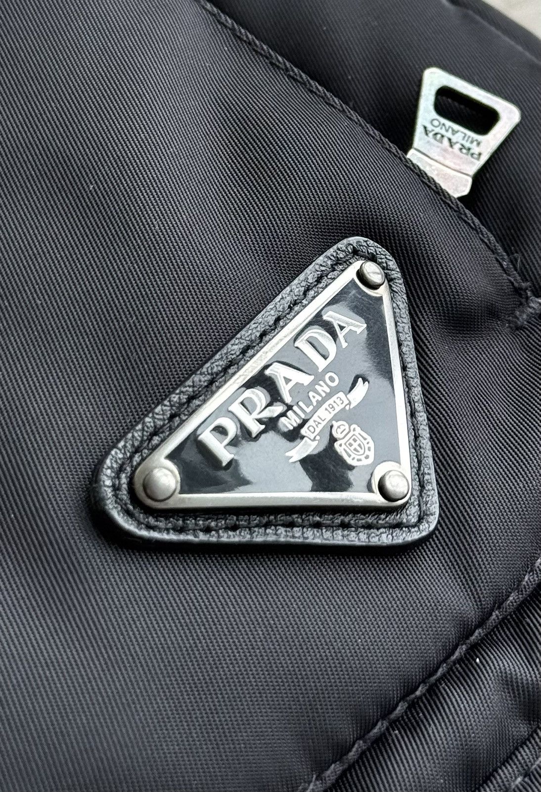 Prada Prada Badge Logo Cargo Gabardine Nylon/Lamb Puffer Down Vest Size US M / EU 48-50 / 2 - 12 Thumbnail
