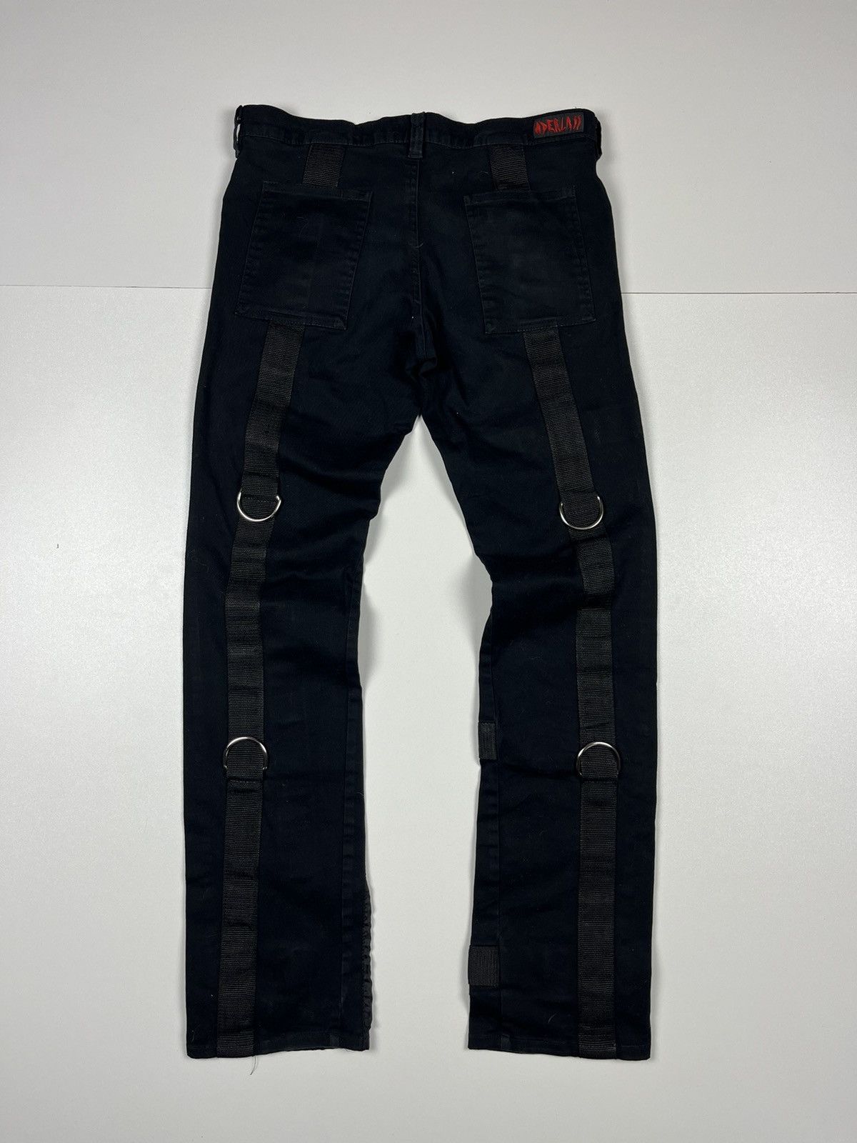 Japanese Brand RARE Aderlass Bondage Pants Cyber Punk Size 32 Avant Garde Size US 32 / EU 48 - 2 Thumbnail
