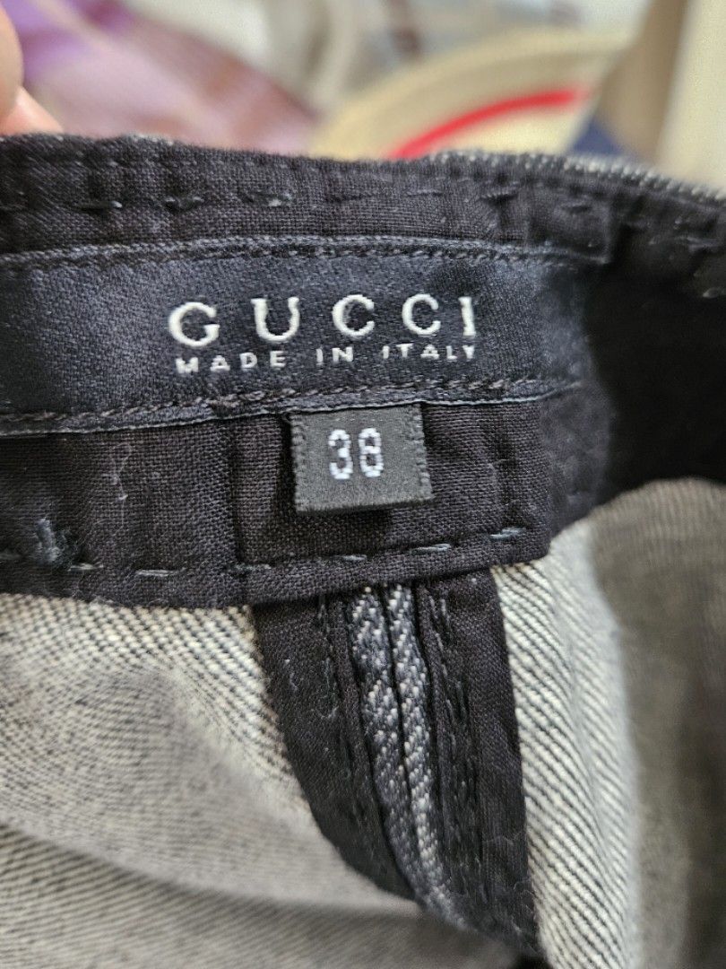 Gucci Gucci Fall 2002 Tom Ford Era Denim Acid Wash Skirt Size 26" / US 2 / IT 38 - 5 Thumbnail