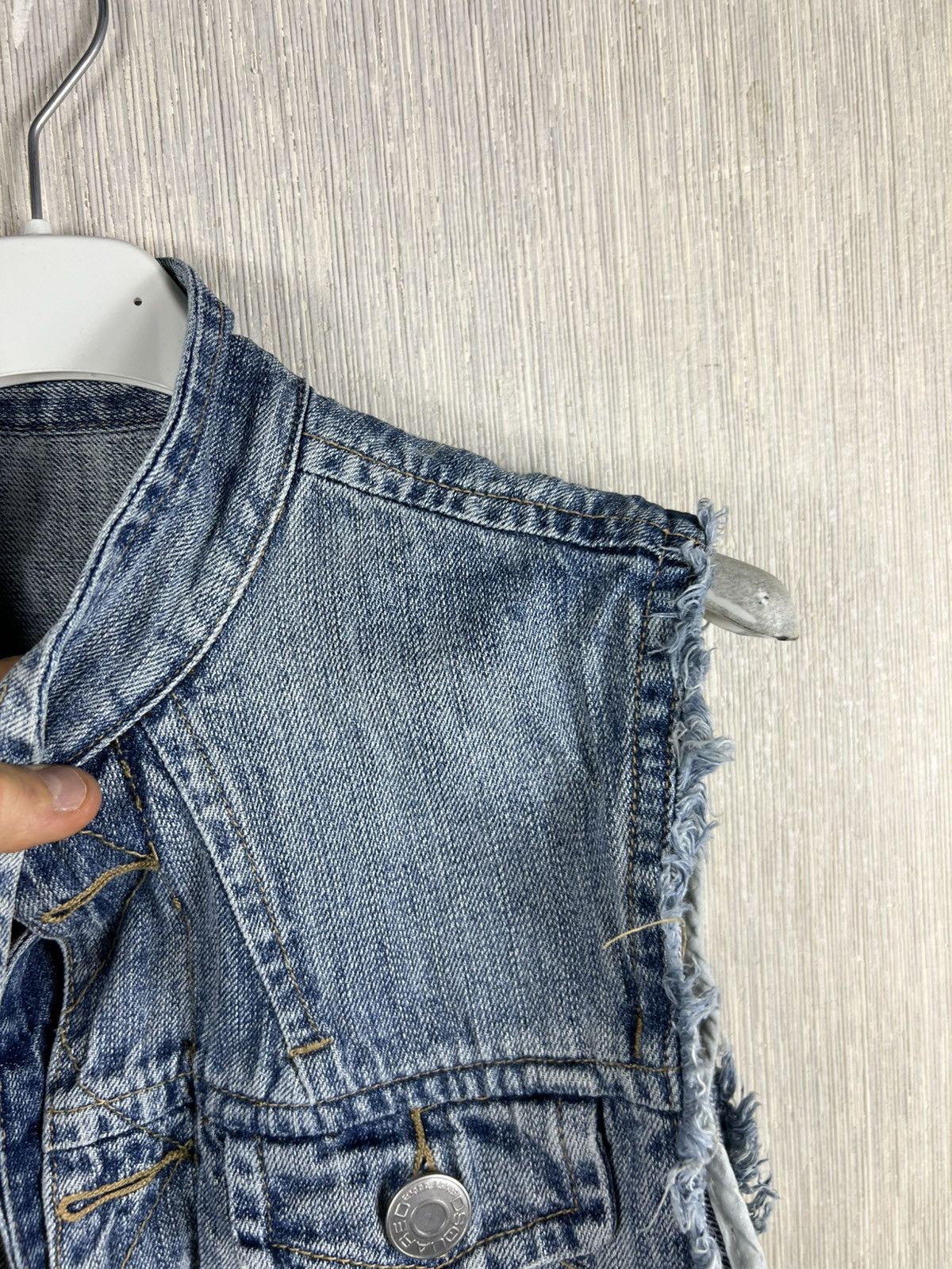 Dsquared2 Archive Dsquared2 denim sleeveless vest zip jacket vintage Size US M / EU 48-50 / 2 - 18 Thumbnail
