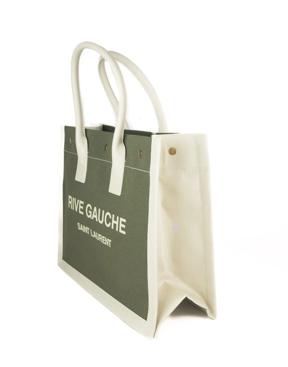 Saint Laurent Paris AUTHENTICATED Saint Laurent Rive Gauche Tote💚Tags attached ✅ Size ONE SIZE - 4 Thumbnail
