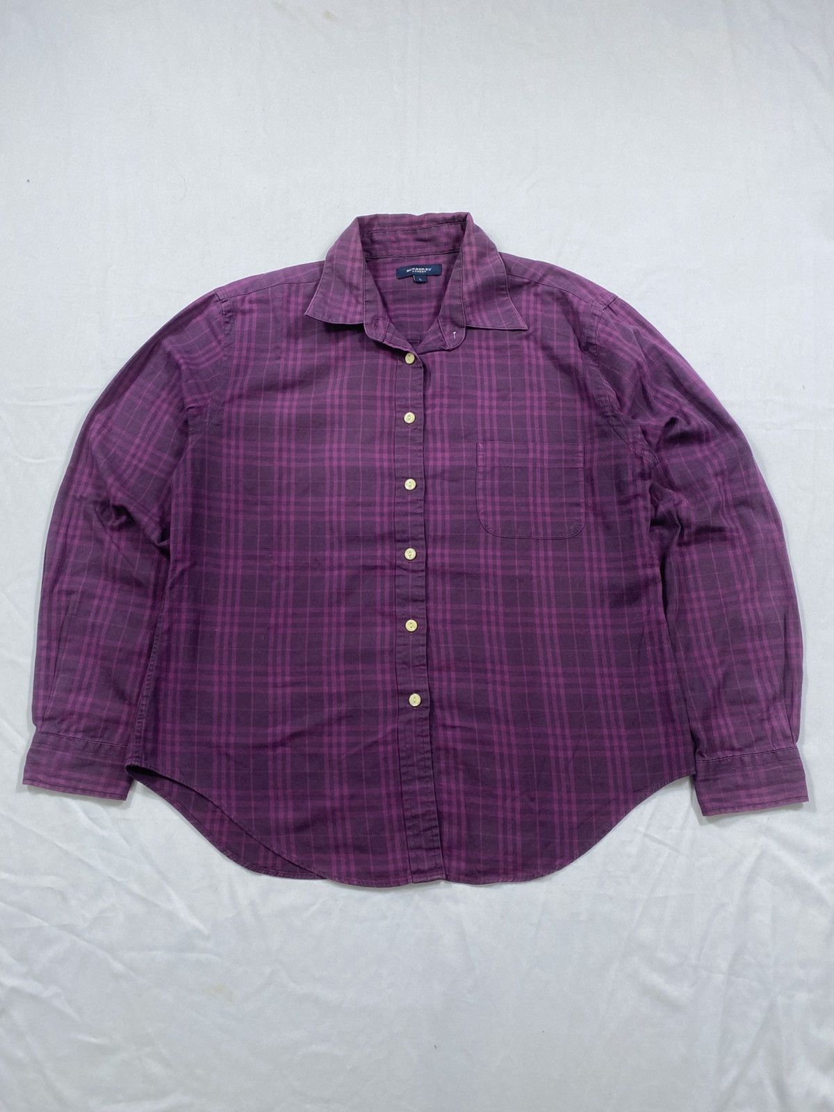 Burberry Vintage Burberrys Button up shirt Size US M / EU 48-50 / 2 - 1 Thumbnail