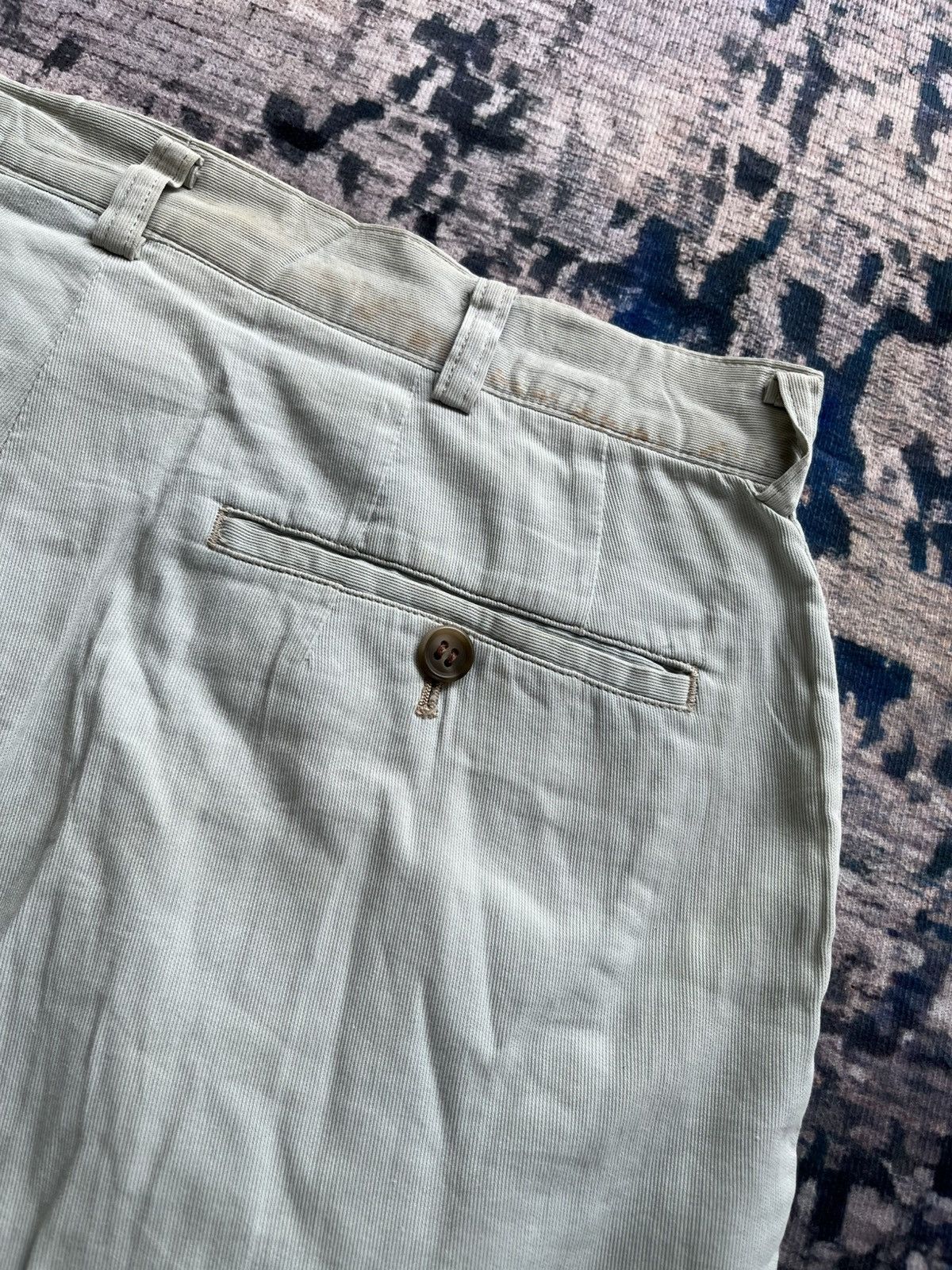 Designer × Issey Miyake × Japanese Brand Vintage Issey Miyake Relaxed Khakis Pants Japan 90s Size US 31 - 7 Thumbnail