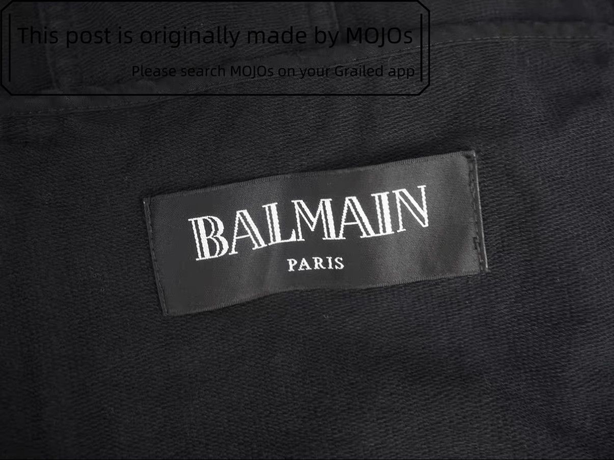 Balmain Balmain 20SS Zip-up Hoodie Jacket mojos52 Size US L / EU 52-54 / 3 - 7 Thumbnail