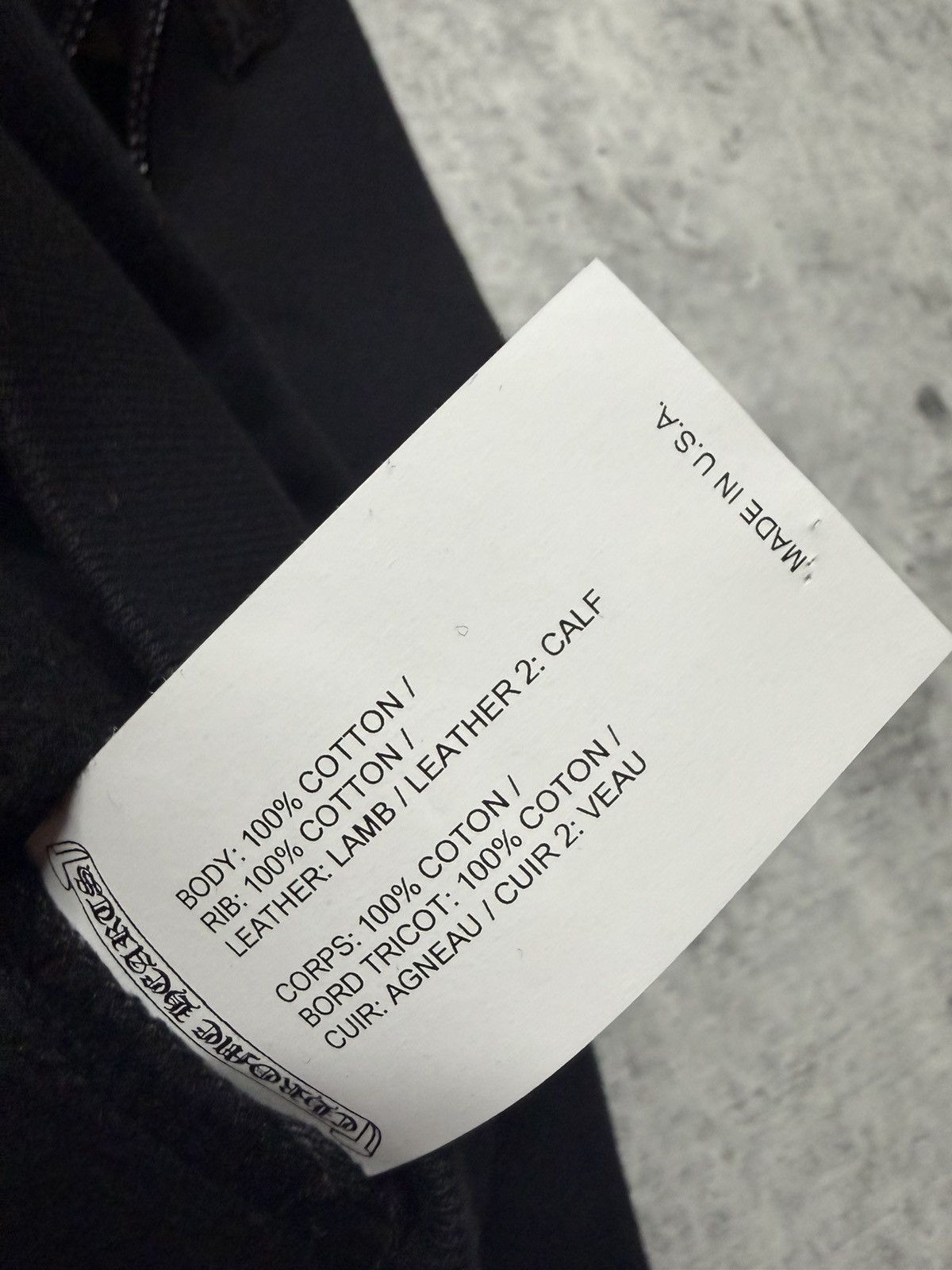 Chrome Hearts Chrome Heart Black Flooded Patch Crewneck Size US M / EU 48-50 / 2 - 5 Thumbnail