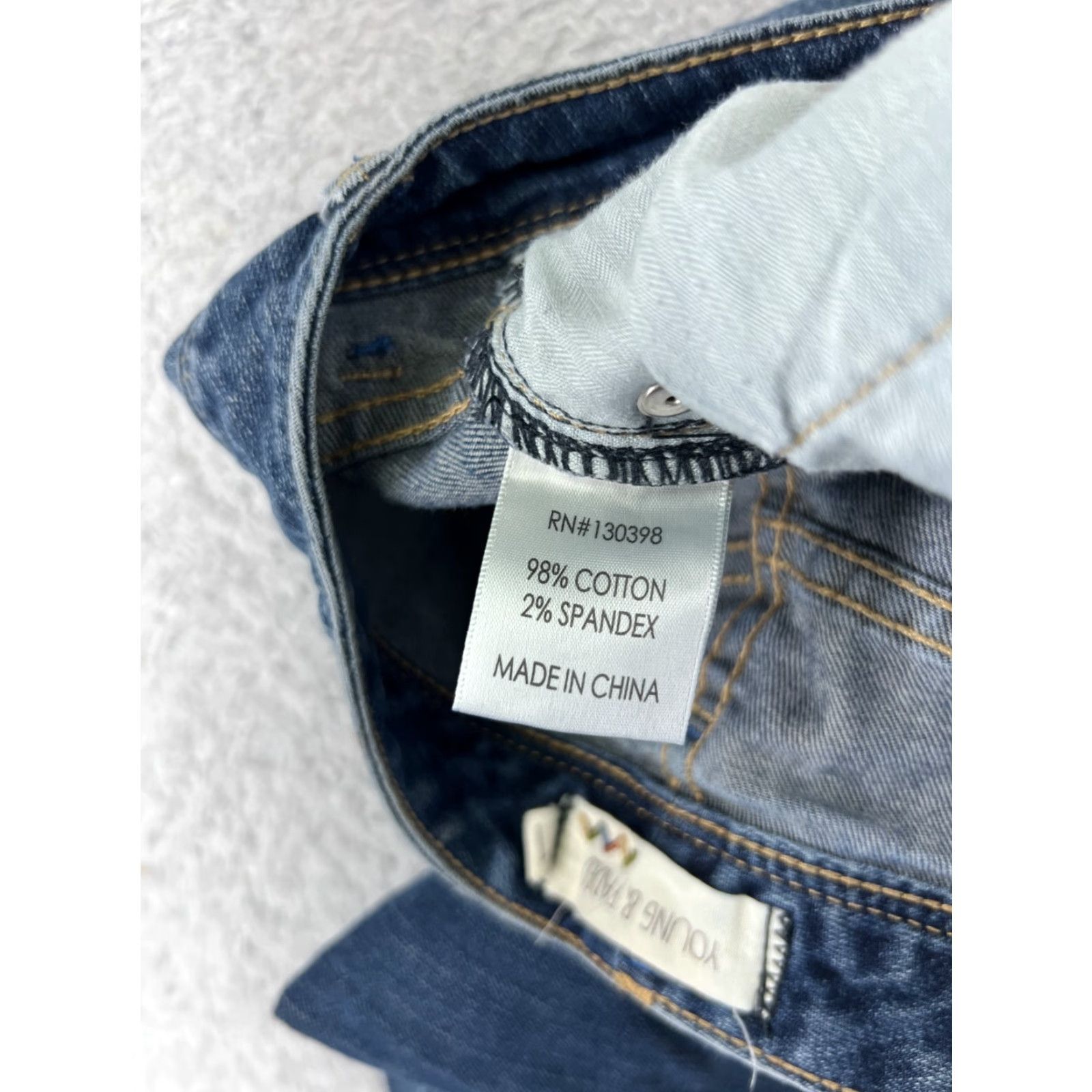 Vintage Young & Faded Jeans Womens 11 Blue Denim Bootcut Regular Size 32" / US 10 / IT 46 - 5 Thumbnail