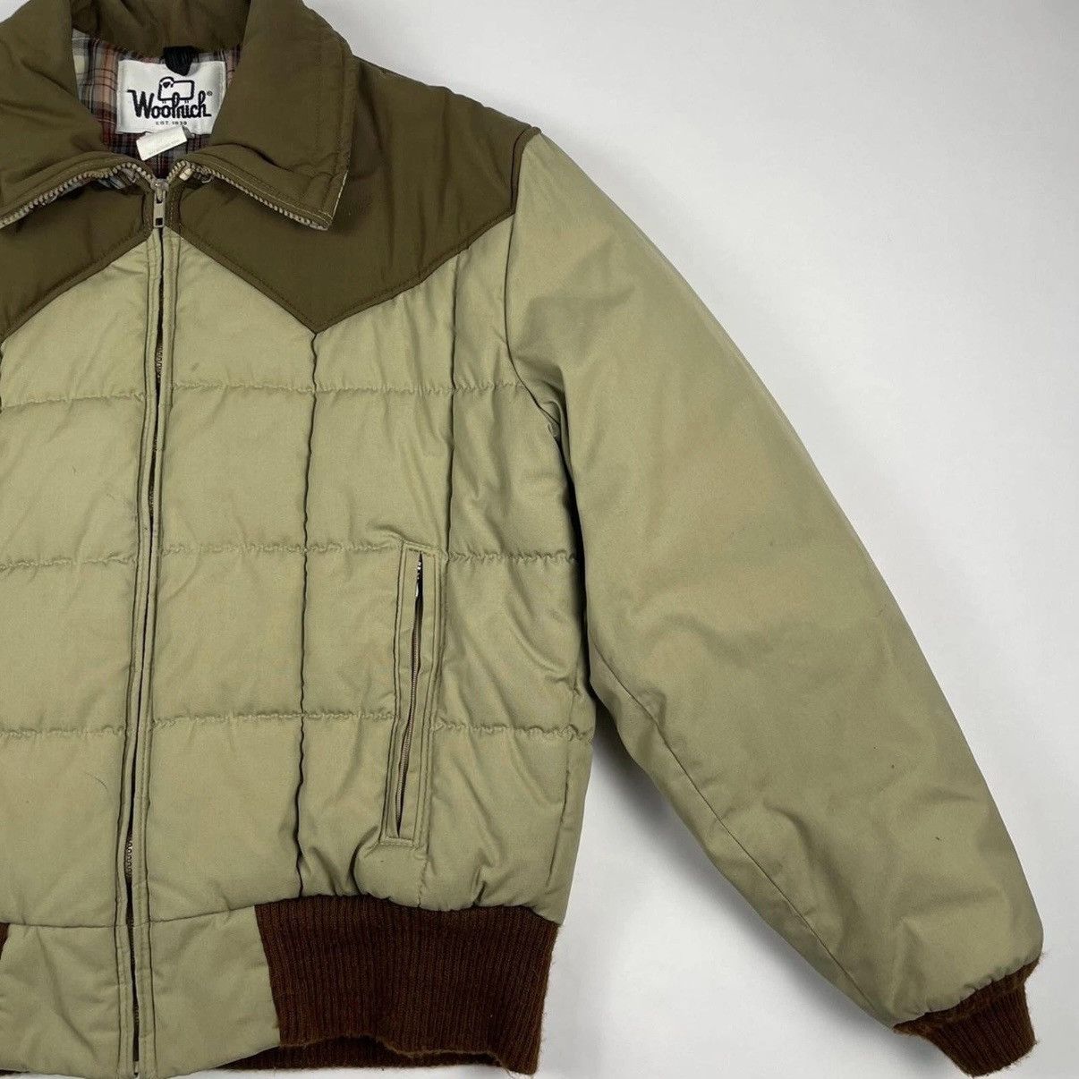 Woolrich Woolen Mills Vintage 70s Woolrich Puffer Jacket Size US M / EU 48-50 / 2 - 2 Thumbnail