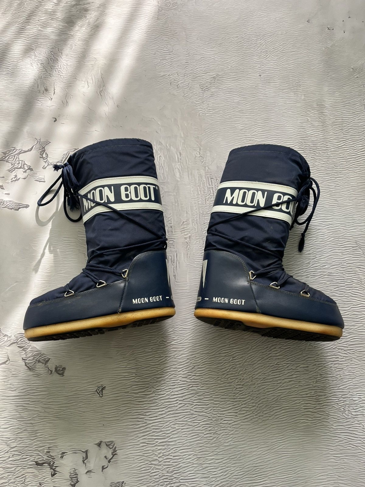Moon Boot Y2K Moon Boot Streetwear Vintage Shoes Avant Garde Ski Blue Size US 7.5 / EU 40-41 - 3 Thumbnail