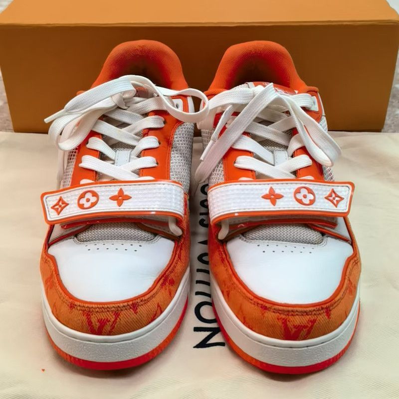 Louis Vuitton Louis Vuitton Iconic Low-Top Trainer Sneakers -2508 Size US 8.5 / EU 41-42 - 2 Thumbnail