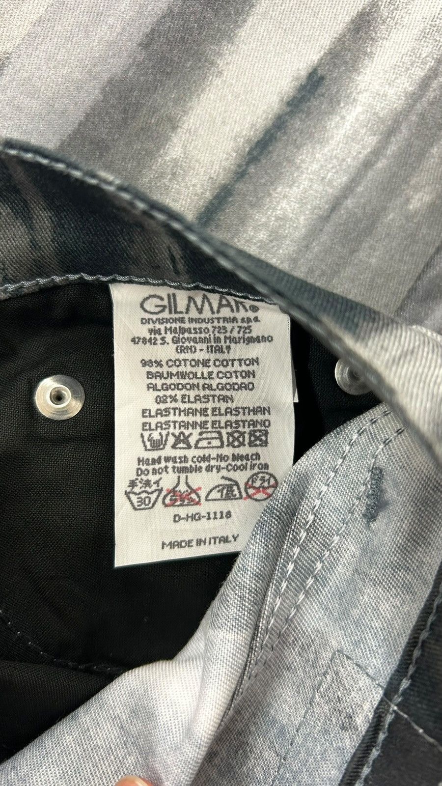 Iceberg Vintage ICEBERG Icejeans Blurred Print Denim – Archival Y2K Size 28" / US 6 / IT 42 - 7 Thumbnail