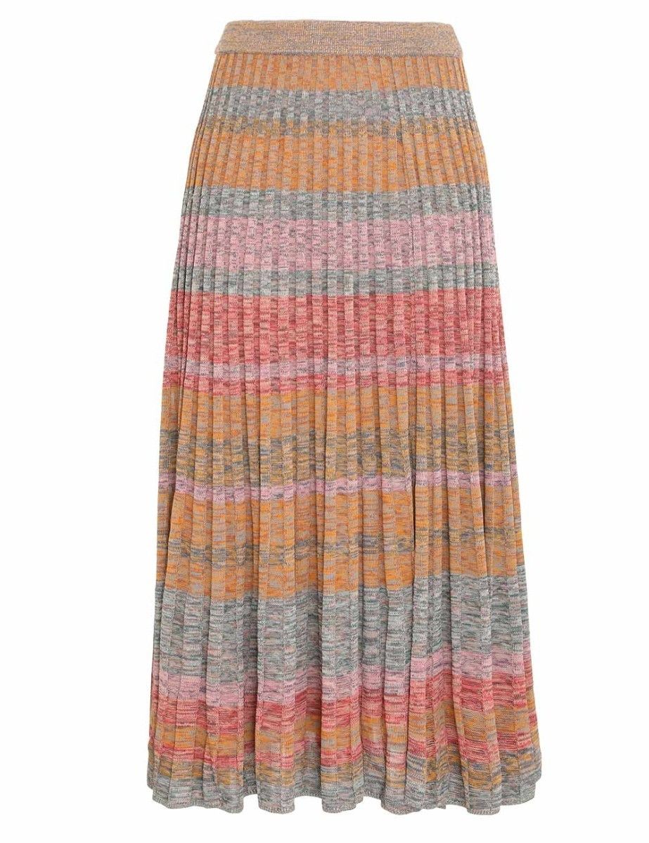 Zimmermann oc11z0425 Luminosity Mouline Skirt in Multicolor Size 27" / US 4 / IT 40 - 2 Thumbnail