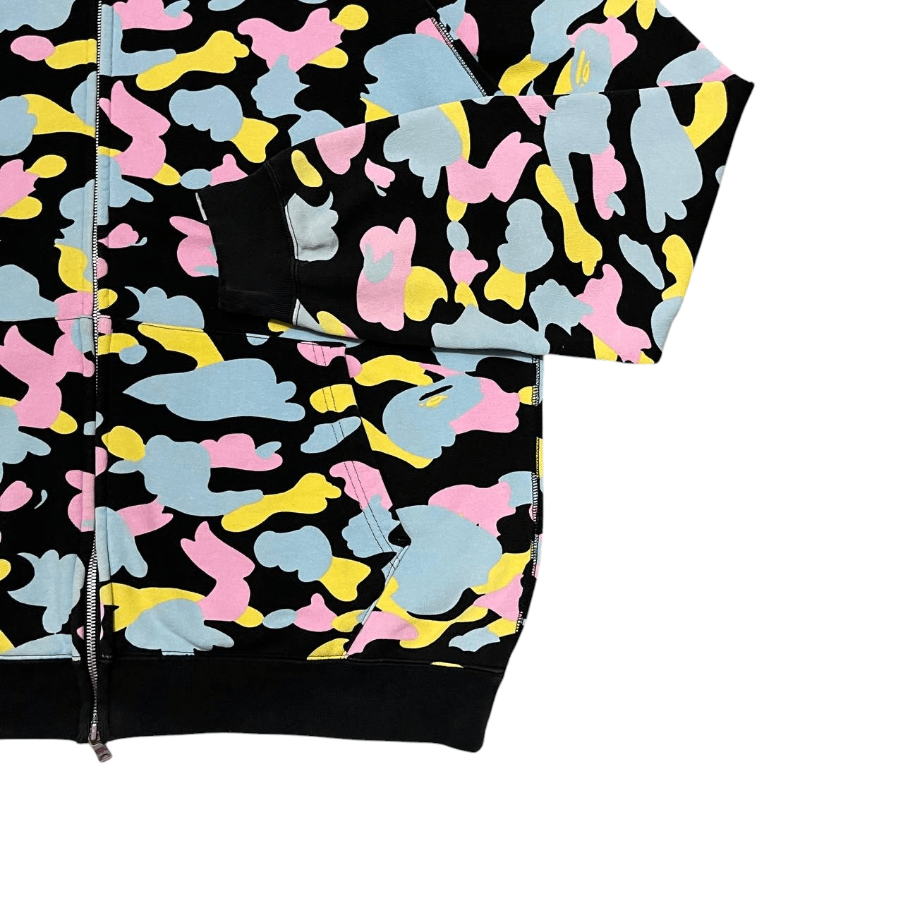 Bape OG 2005 Bape Cotton Candy Full Zip Hoodie Size US L / EU 52-54 / 3 - 4 Thumbnail