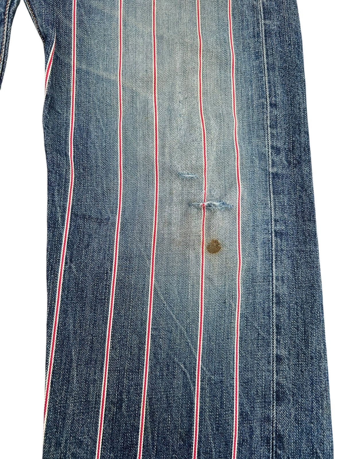 Kapital Vintage Edwin 505 Selvedge Japanese Distressed Denim jeans Size US 34 / EU 50 - 8 Thumbnail