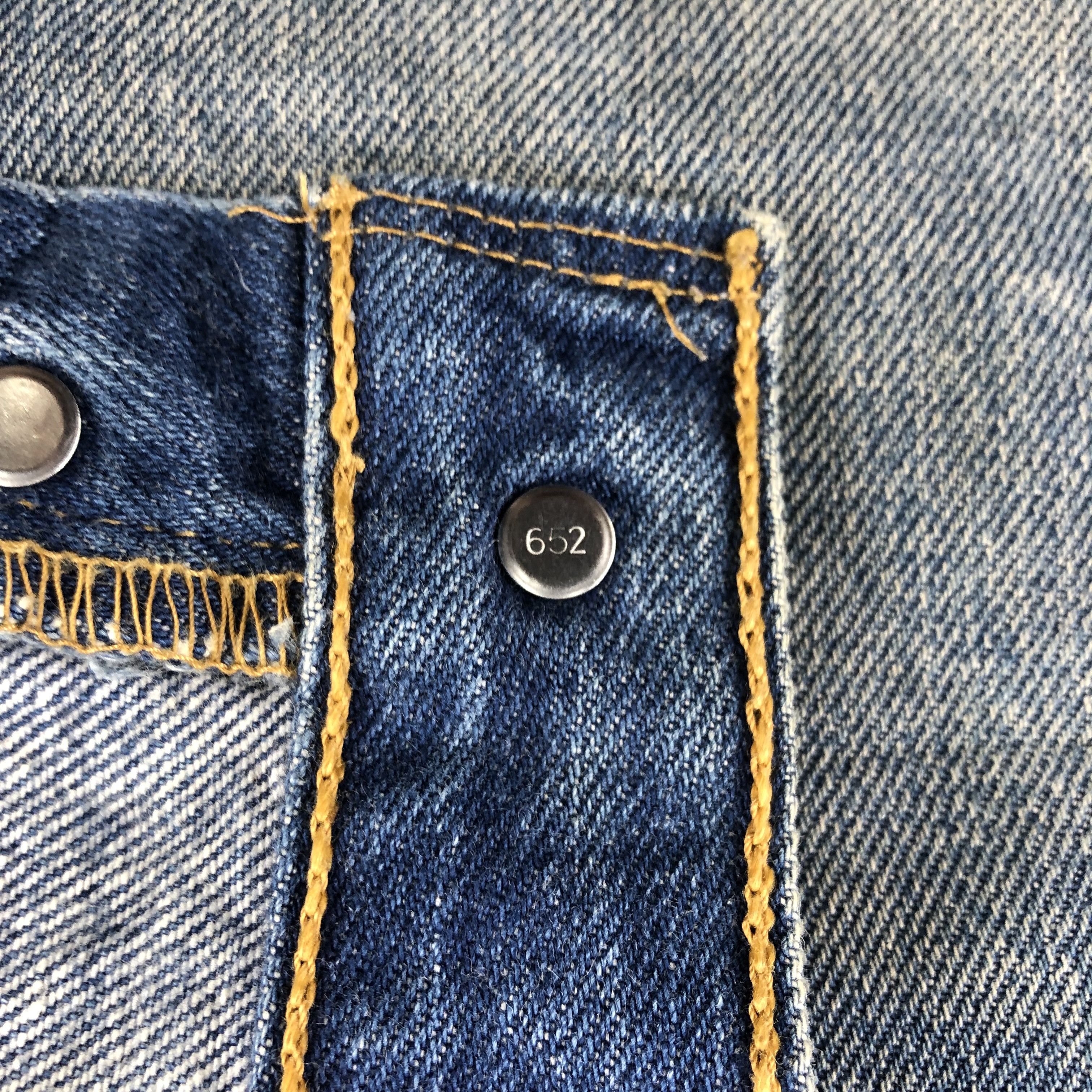 Levi's 90s Vintage Blue Wash Levis 501 Jeans-JM2937 Size US 36 / EU 52 - 11 Thumbnail